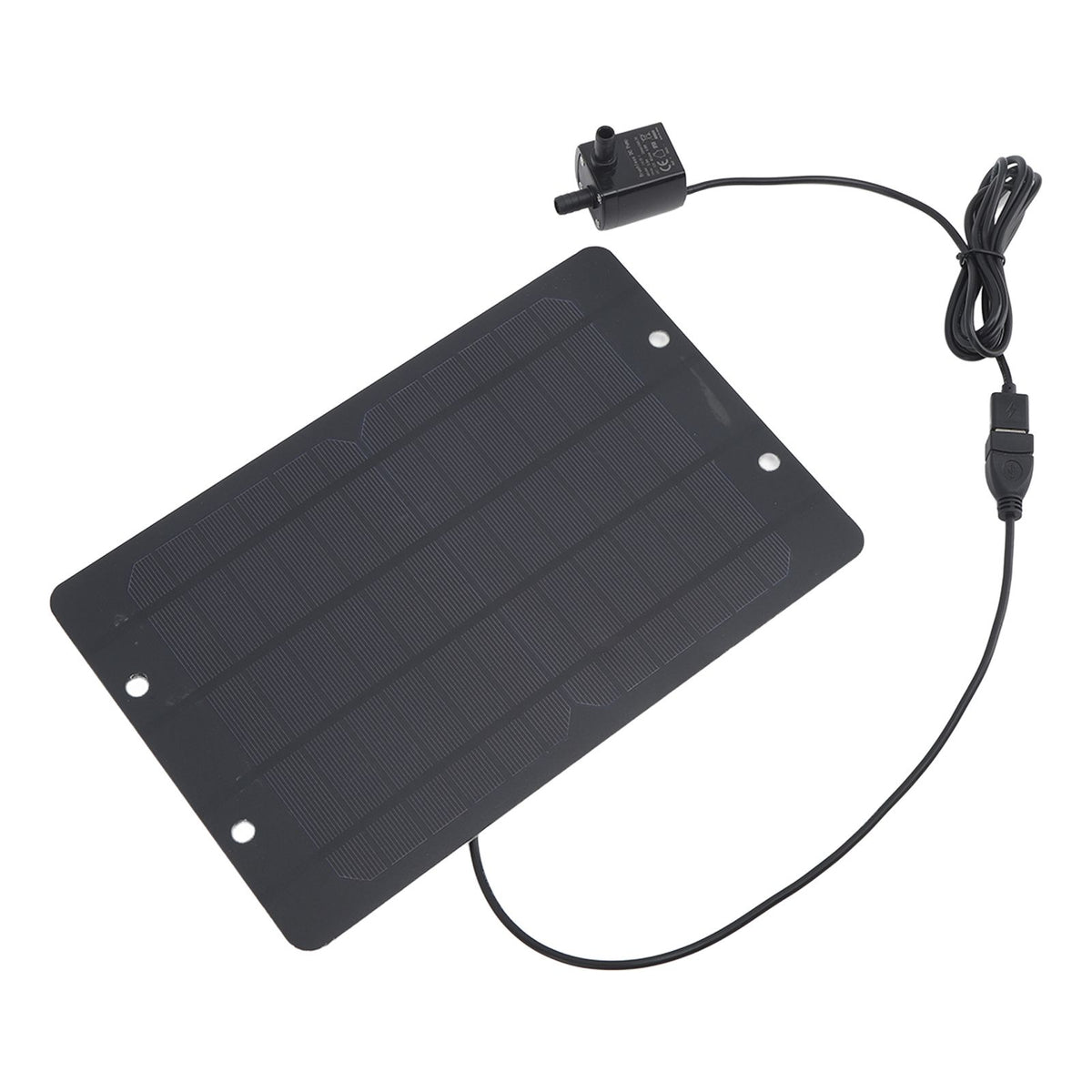 Solar Water Fountain Pump Set 6V 10W USB Solar Fountain Water Pump for Bird Bath Garden Backyard Pool