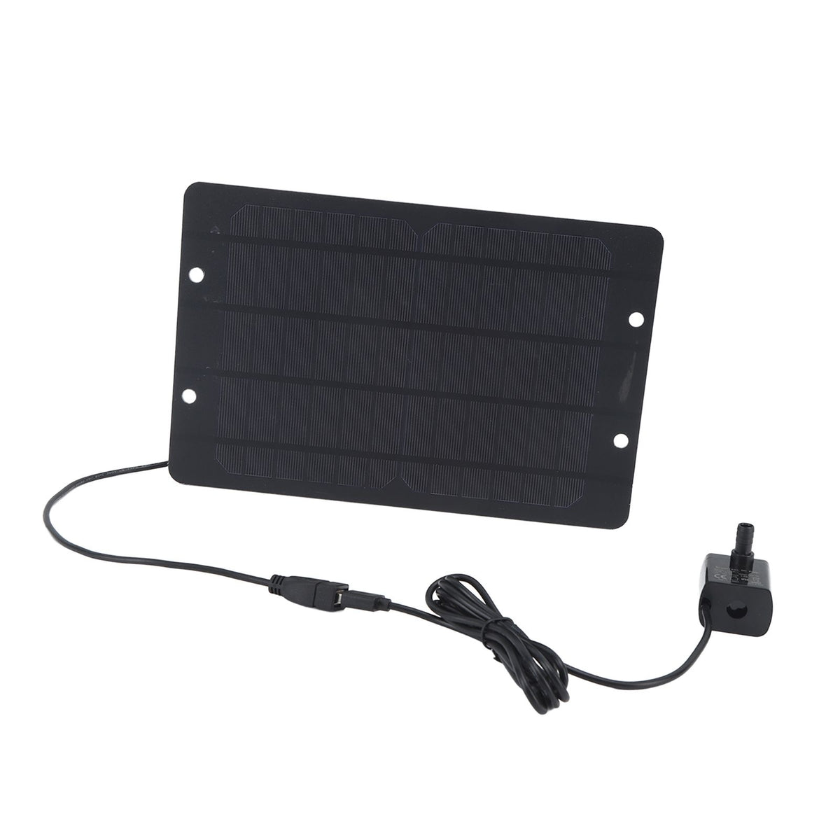 Solar Water Fountain Pump Set 6V 10W USB Solar Fountain Water Pump for Bird Bath Garden Backyard Pool