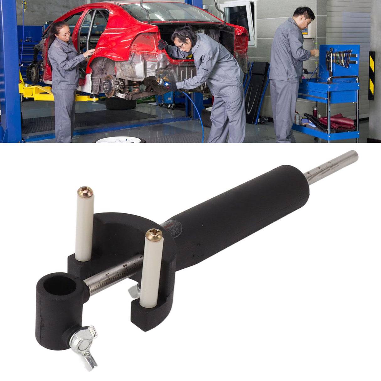 Car Wheel Arch Scriber Anti Rust Steel 5 to 150mm Adjustable Stable Fix Car Dent Repair Tool