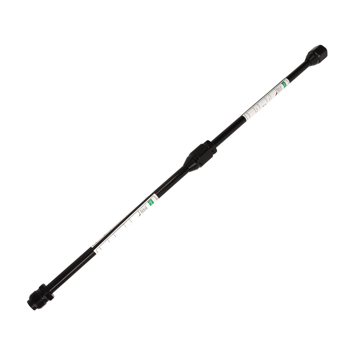 2PCS Spray Extension Rod G7/8 14 Stainless Steel Sprayer Tip Extension Pole Replacement for Home Black