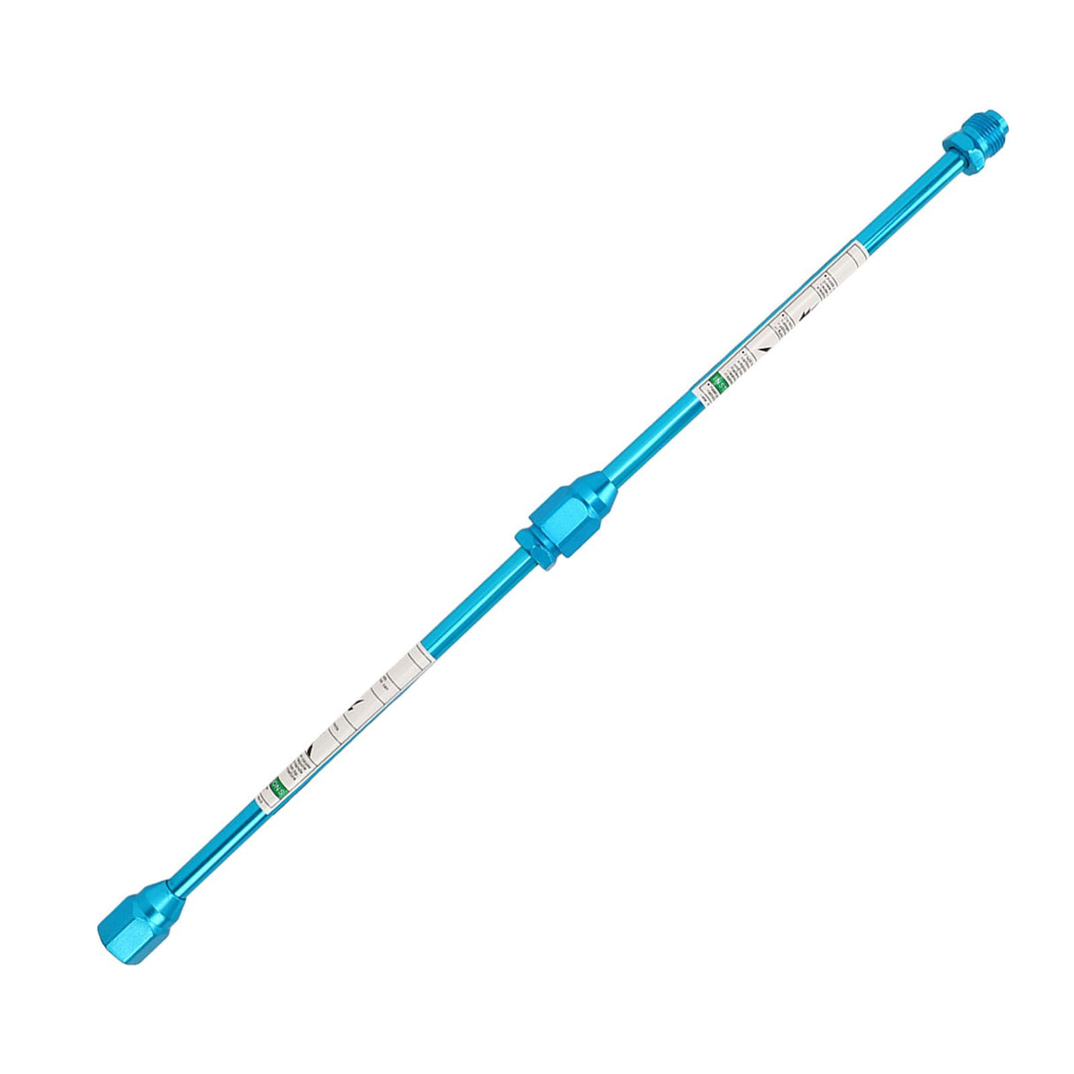 2PCS Spray Extension Rod G7/8 14 Stainless Steel Sprayer Tip Extension Pole Replacement for Home Blue