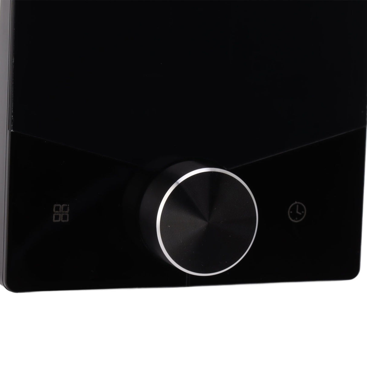 Smart Thermostat Knob Design LCD Color Display Panel Digital Thermostat for Sauna Room Underfloor Heating System Black