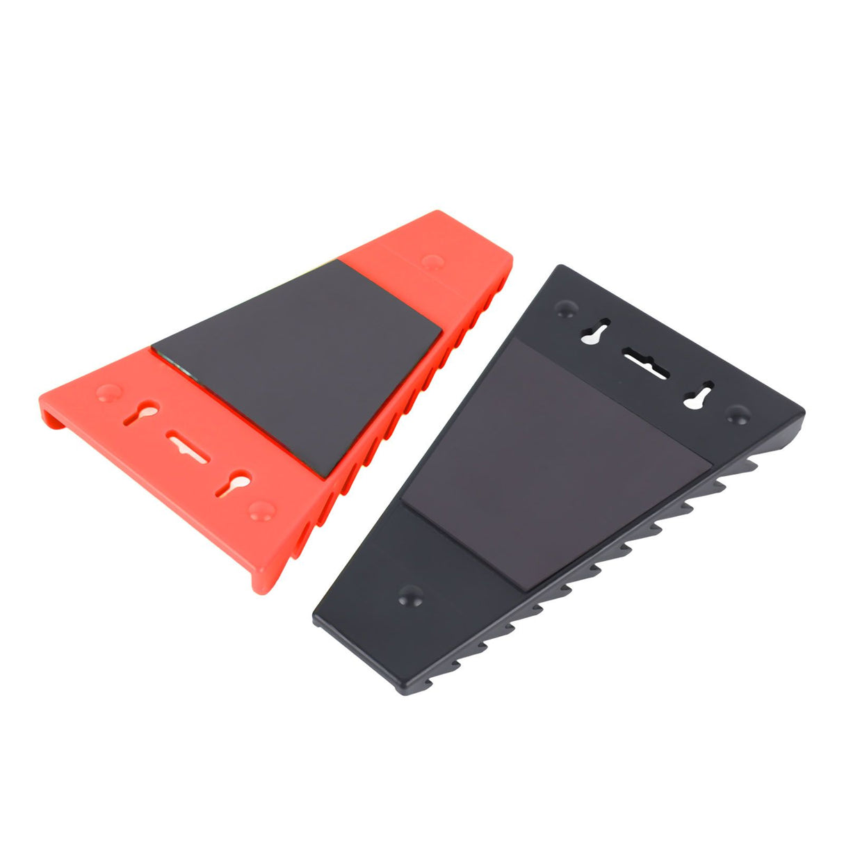 2 Packs Magnetic Wrench Organizer 12 Slots Strong ABS Space Saving Magnetic Wrench Rack for 6 to 24mm 1/4in to 1/16in