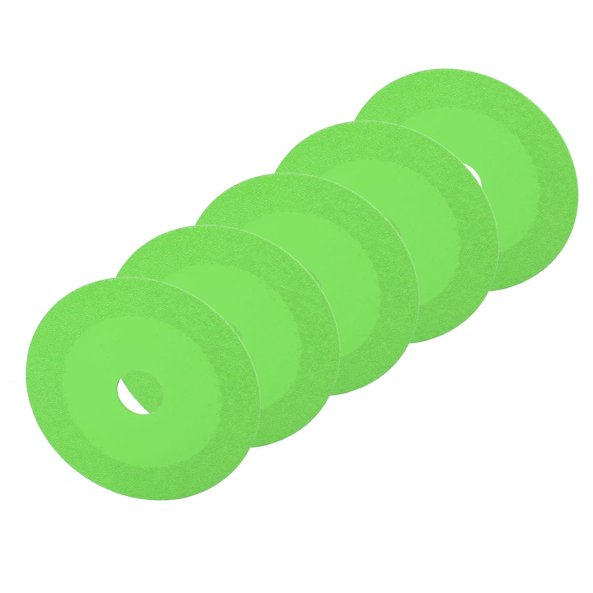 5pcs Glass Cutting Disc 1mm Cutting Blade Ultra Thin Saw BladeWheel Glass Ceramic Cutting for Angle Grinder Green