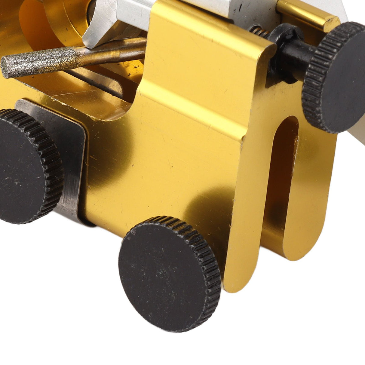 Portable Chainsaw Sharpener Hand Cranked Chainsaw Clamp Sharpening Jig Bits Kit Sturdy Easy to Use for Chain Saws