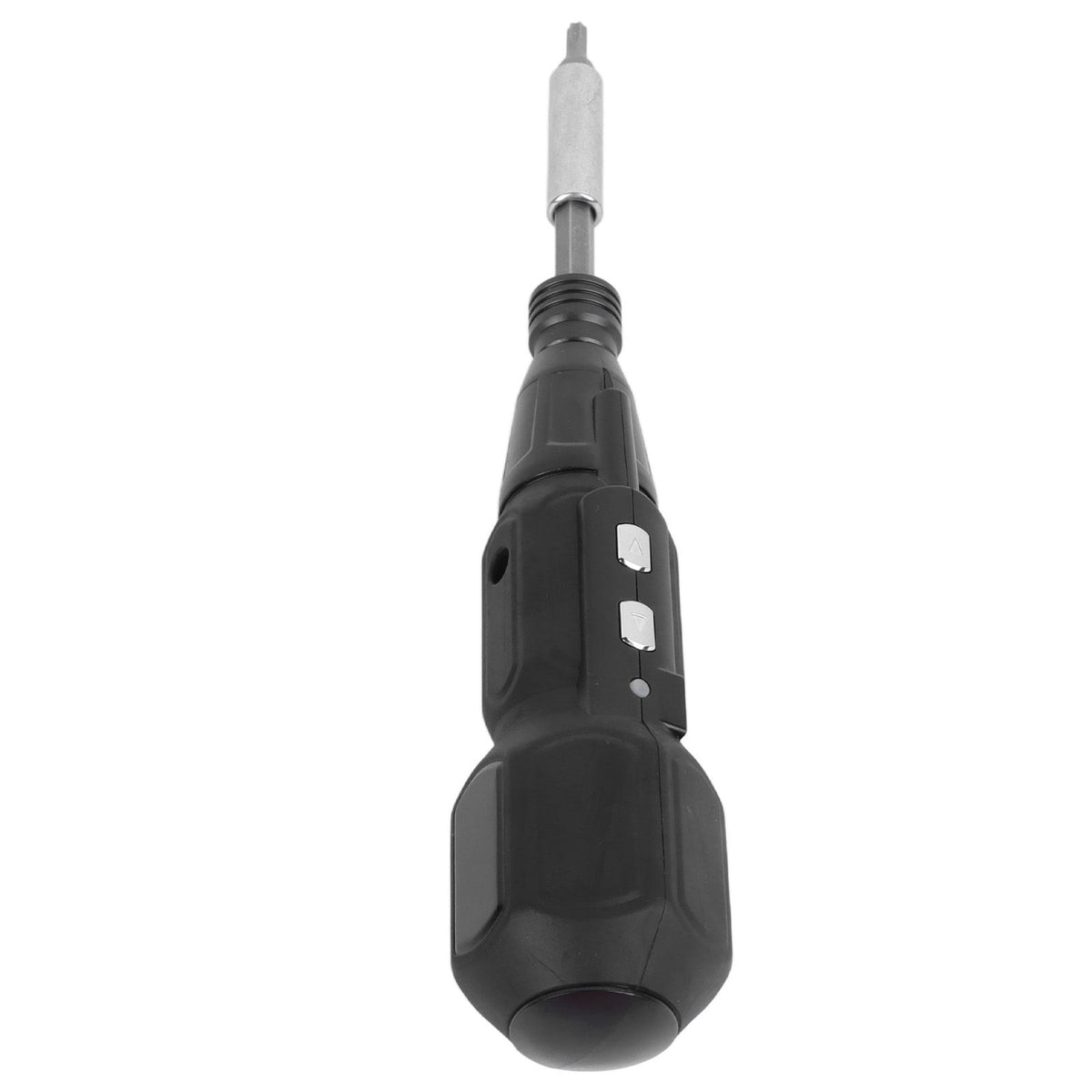 Cordless Electric Screwdriver with LED Light Alloy Steel 900mAh USB Charging Electric Manual 2 in 1 Power Screwdriver Set Black
