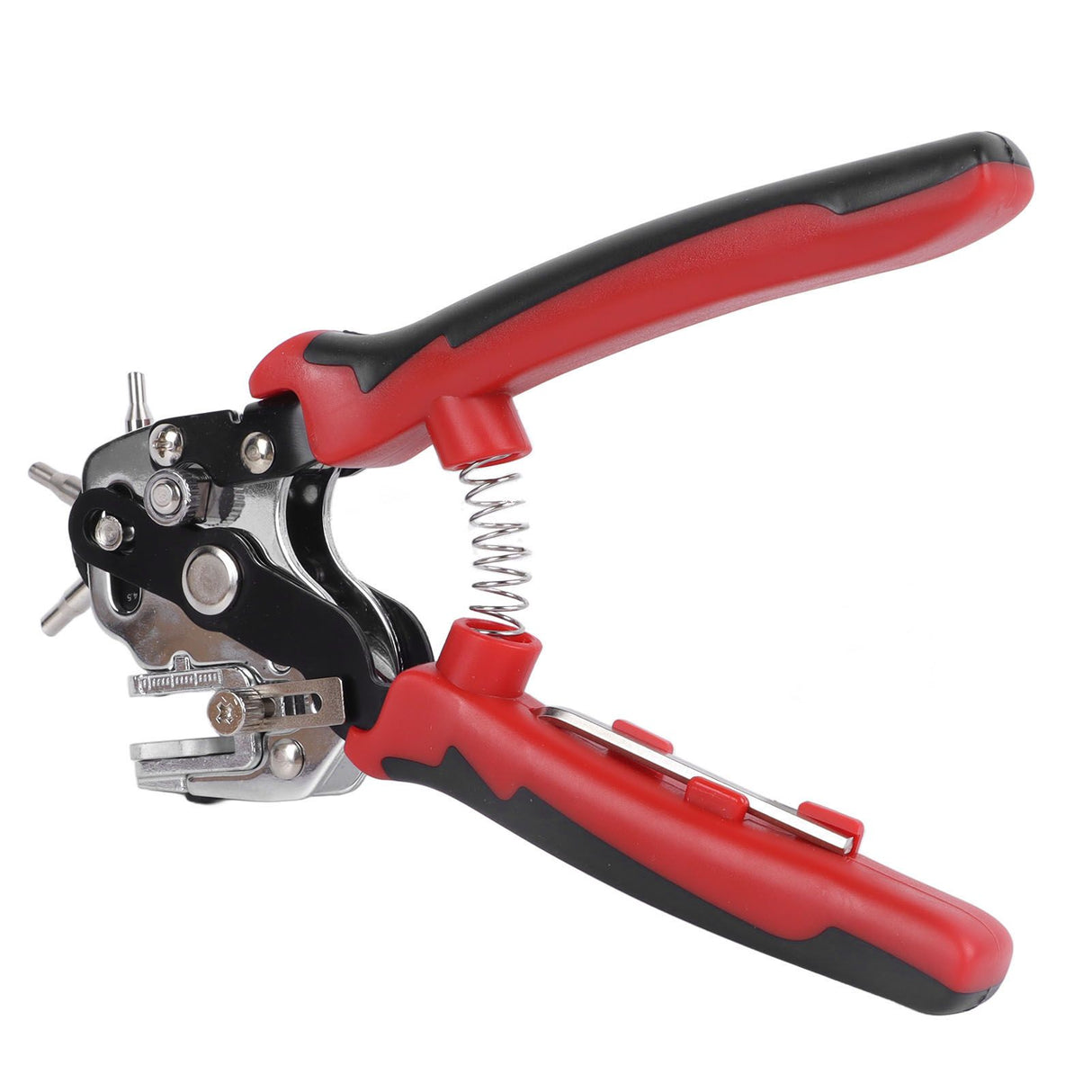 Leather Hole Puncher Punch Plier for Belts Watch Bands Handbag Straps Fabric DIY Home Craft Projects Multi Hole Sizes Make