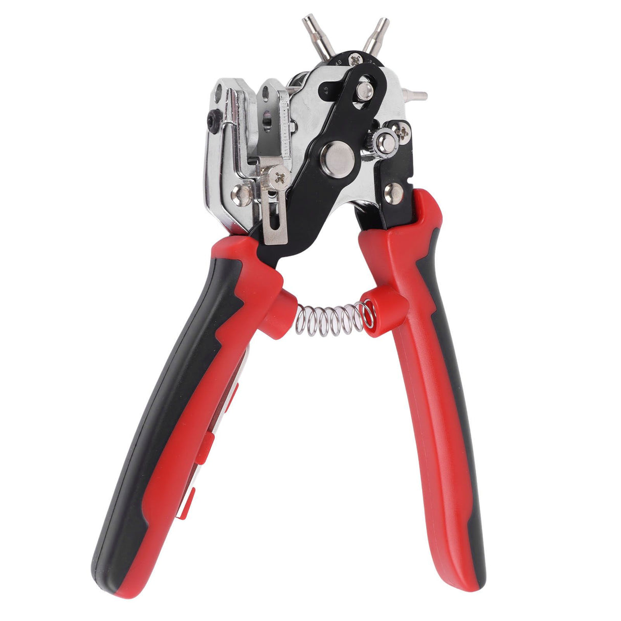 Leather Hole Puncher Punch Plier for Belts Watch Bands Handbag Straps Fabric DIY Home Craft Projects Multi Hole Sizes Make