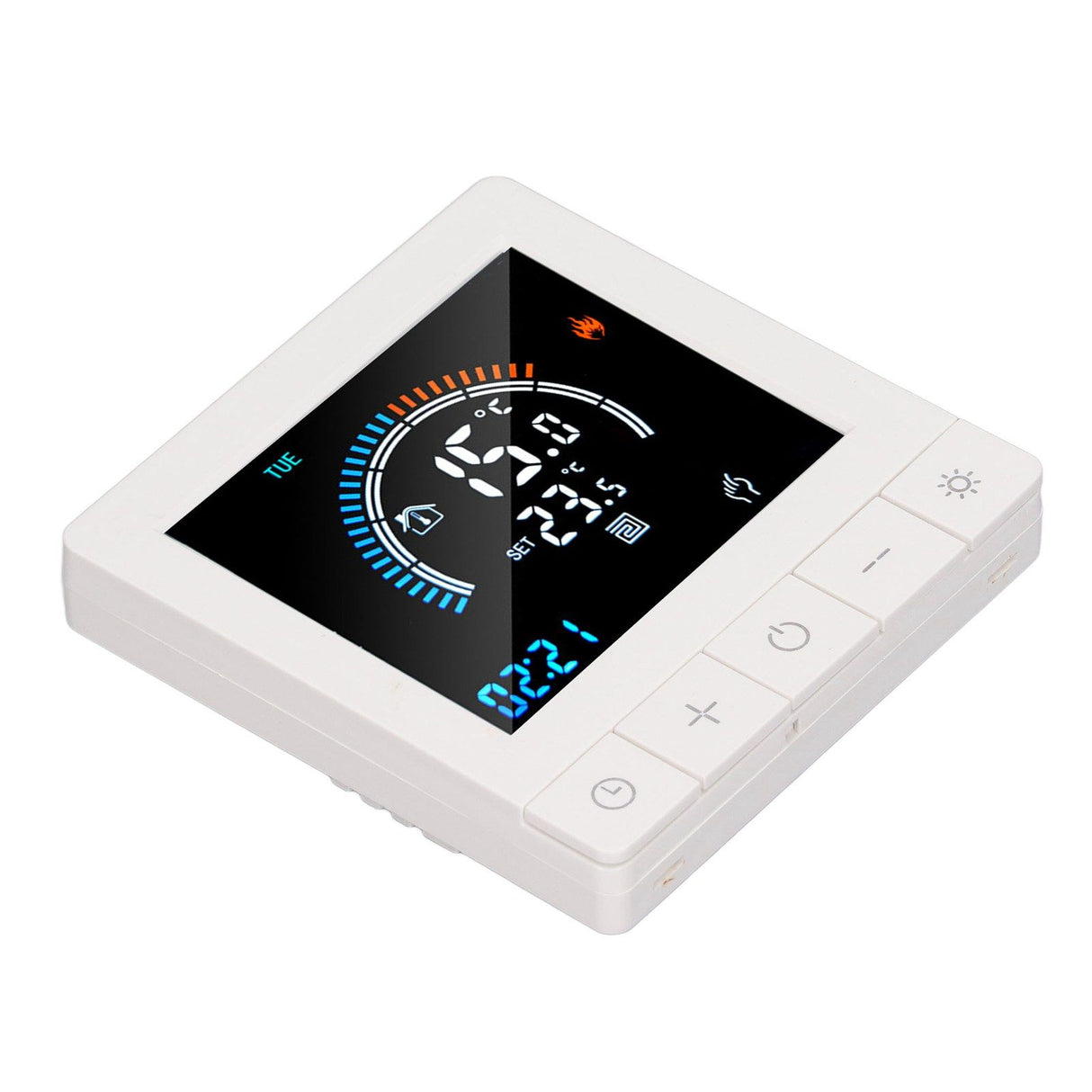 Smart Thermostat Programmable LCD Precise Control Smart Water Heating Thermostat For Home Office Mall AC90V‑240V WiFi Model