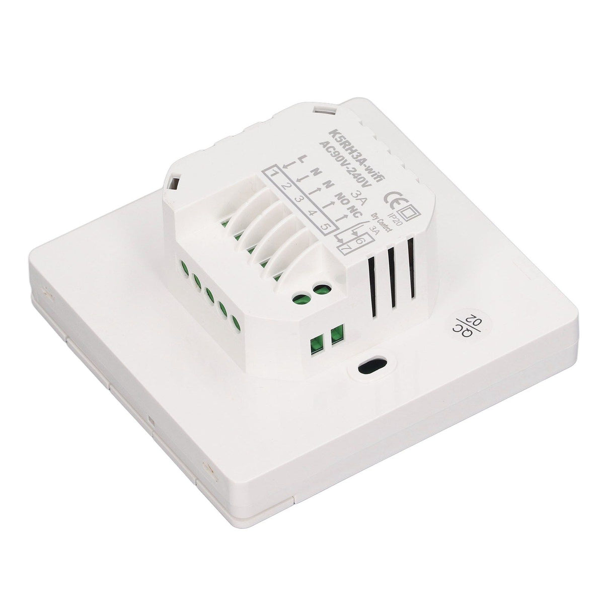 Smart Thermostat Programmable LCD Precise Control Smart Water Heating Thermostat For Home Office Mall AC90V‑240V WiFi Model