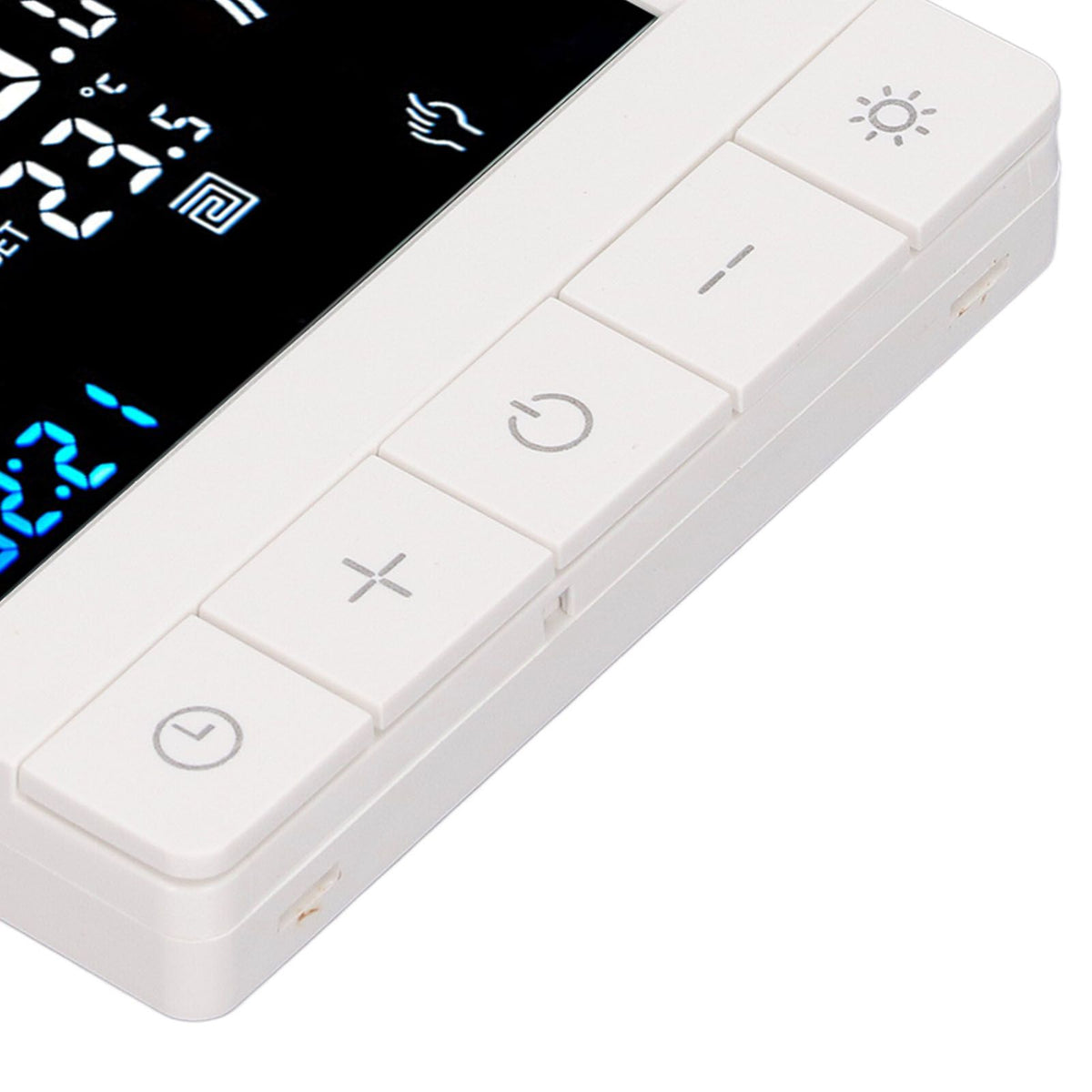 Programmable Smart Thermostat Electric Heating Smart Thermostat Digital LCD Display Temperature Controller for Home Hotels AC 90V‑240V 16A Regular Style