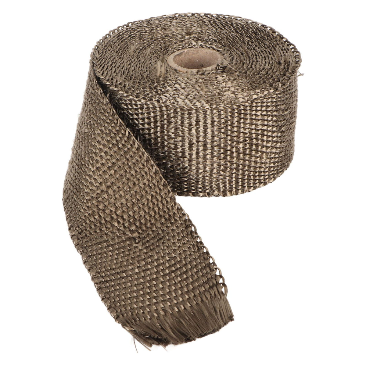 Fireproof Pipe Wrap Pipe Insulation Webbing Anti Scald Chimney Protective Wrap with 2 Clips for Furnace Tube Motorcycle Exhaust Pipes