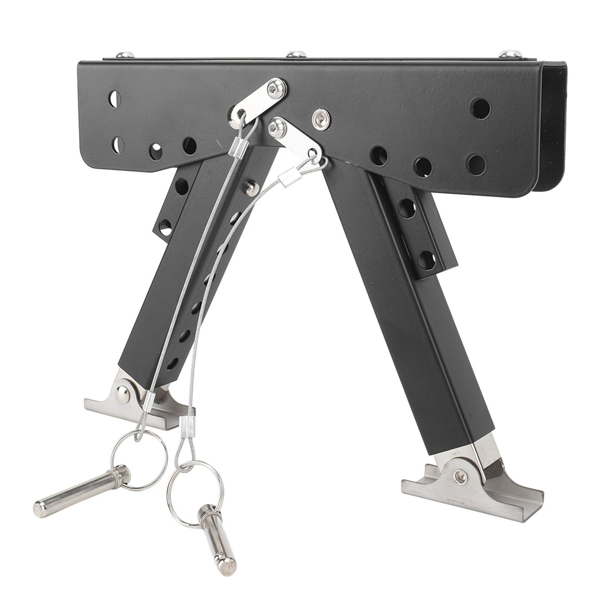 RV Step Stabilizer Household Multifunctional Foldable Steel Solid Stance RV Step Stabilizer