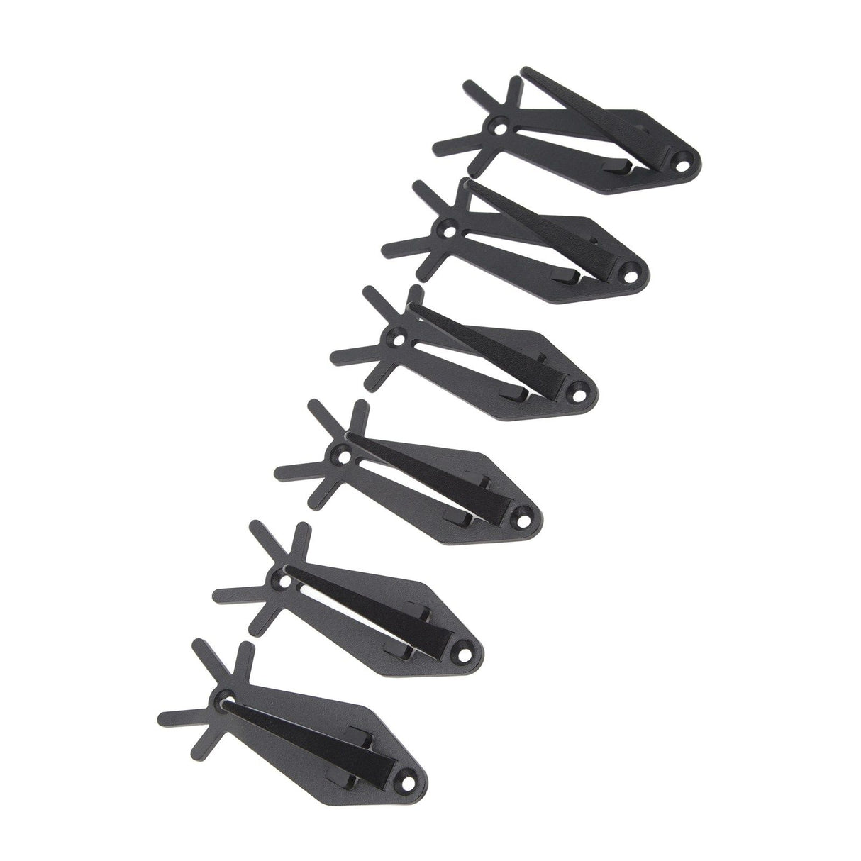 6pcs European Mount Skull Hanger Antler Style Skull Wall Mount Bracket Hangers Deer Hanger with Simple Easy Installation Kits