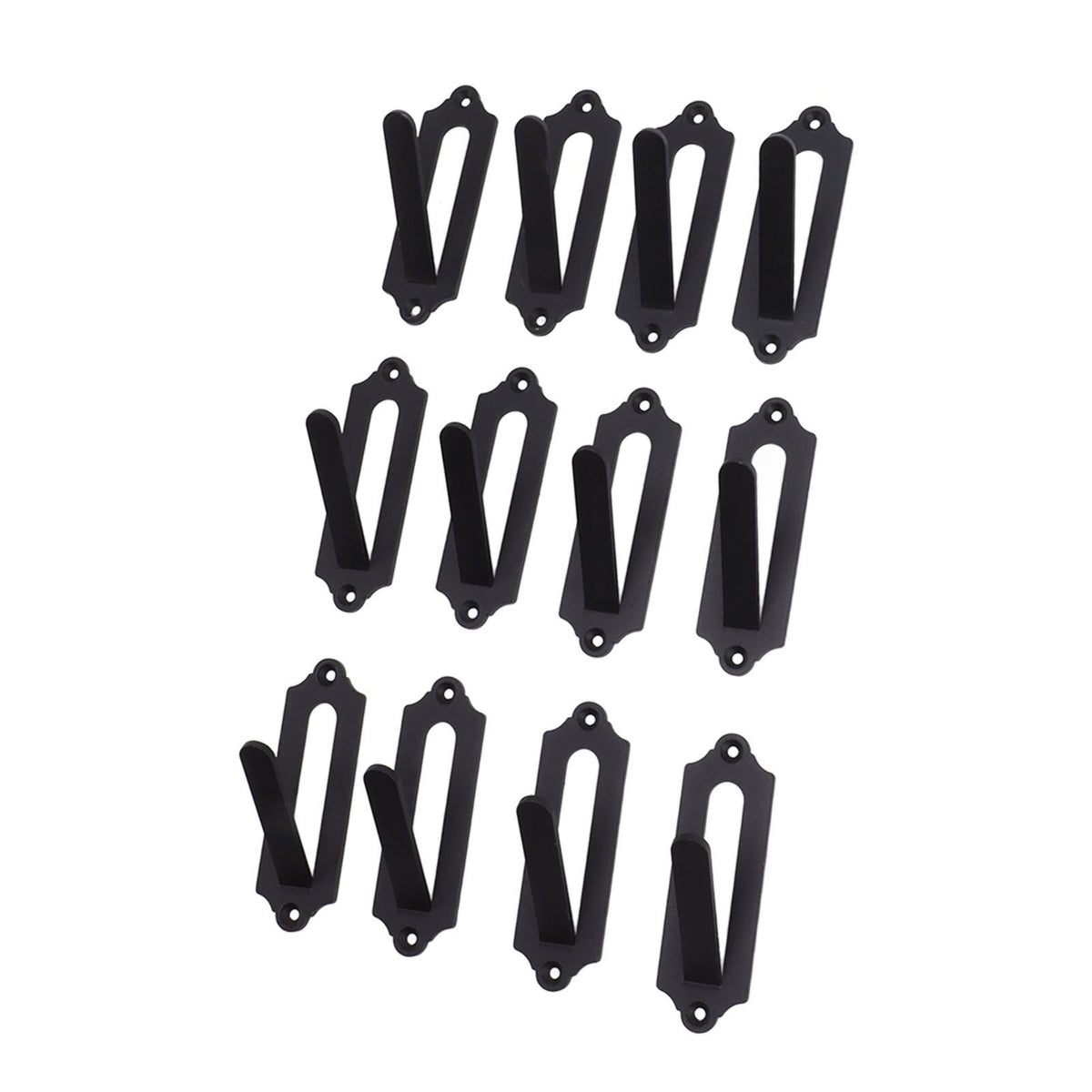 12Pcs European Style Mount Skull Hanger European Deer Elk Skull Wall Mount Hanger Animal Skull Wall Mount Bracket Indoor Outdoor Handicraft Decoration
