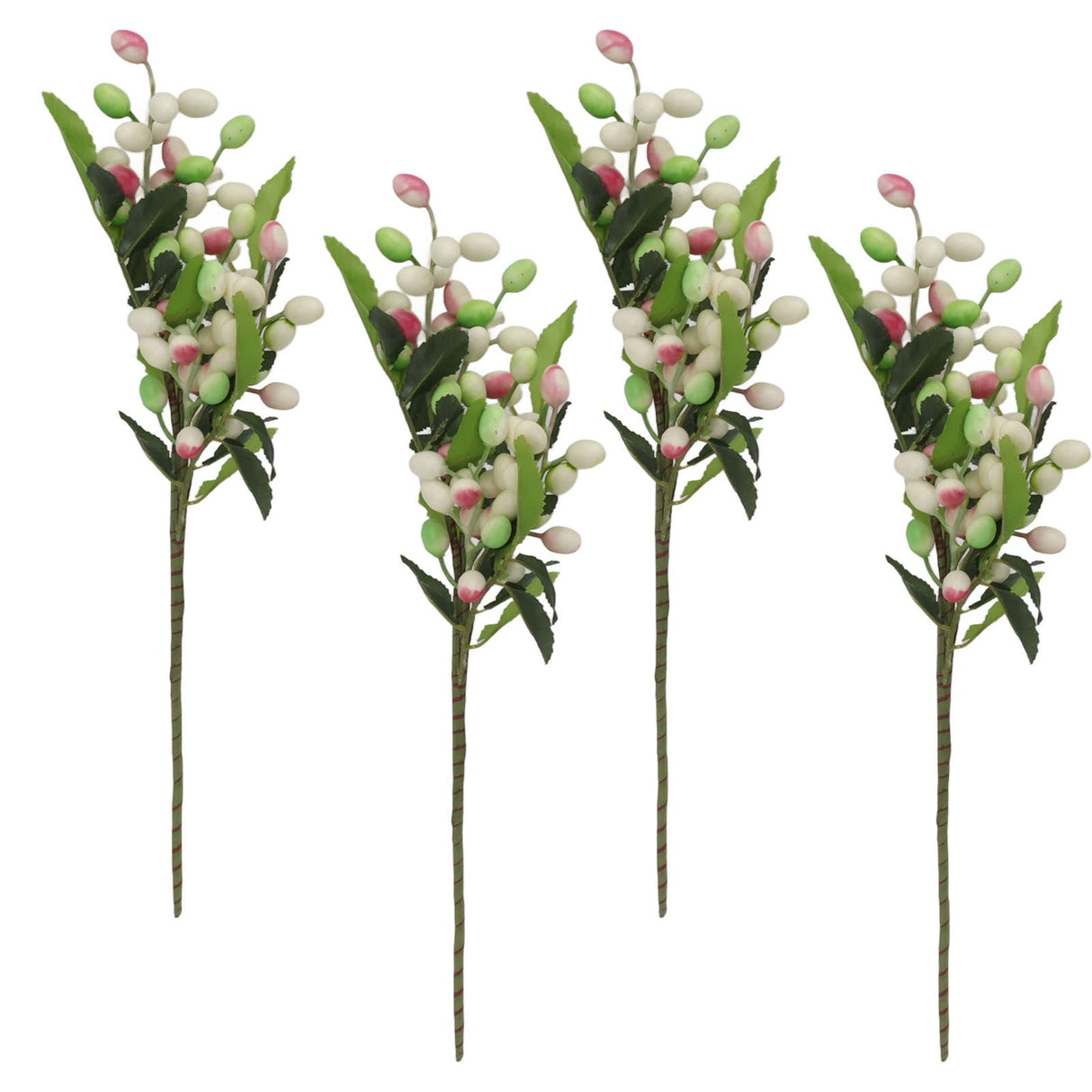 5PCS Artificial Berries Artificial Pip Berry Stems Decoration for Living Room Office Purple