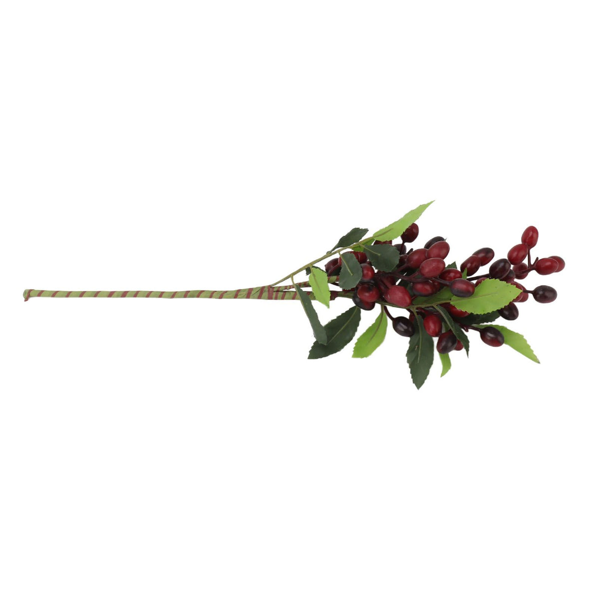 5PCS Artificial Berries Artificial Pip Berry Stems Decoration for Living Room Office Red