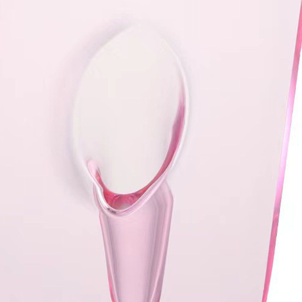 Art Photo Frame Vase Resin Multi Functional Hydroponic Flower Vase for Office Home Transparent Red