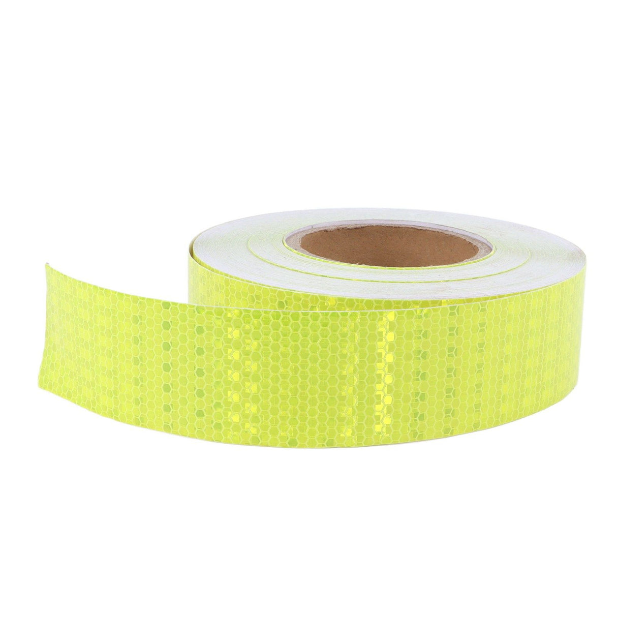 Pure Color Fluorescent Yellow Reflective Tape Warning Reflective Strip for Cars Motorcycles Bicycles