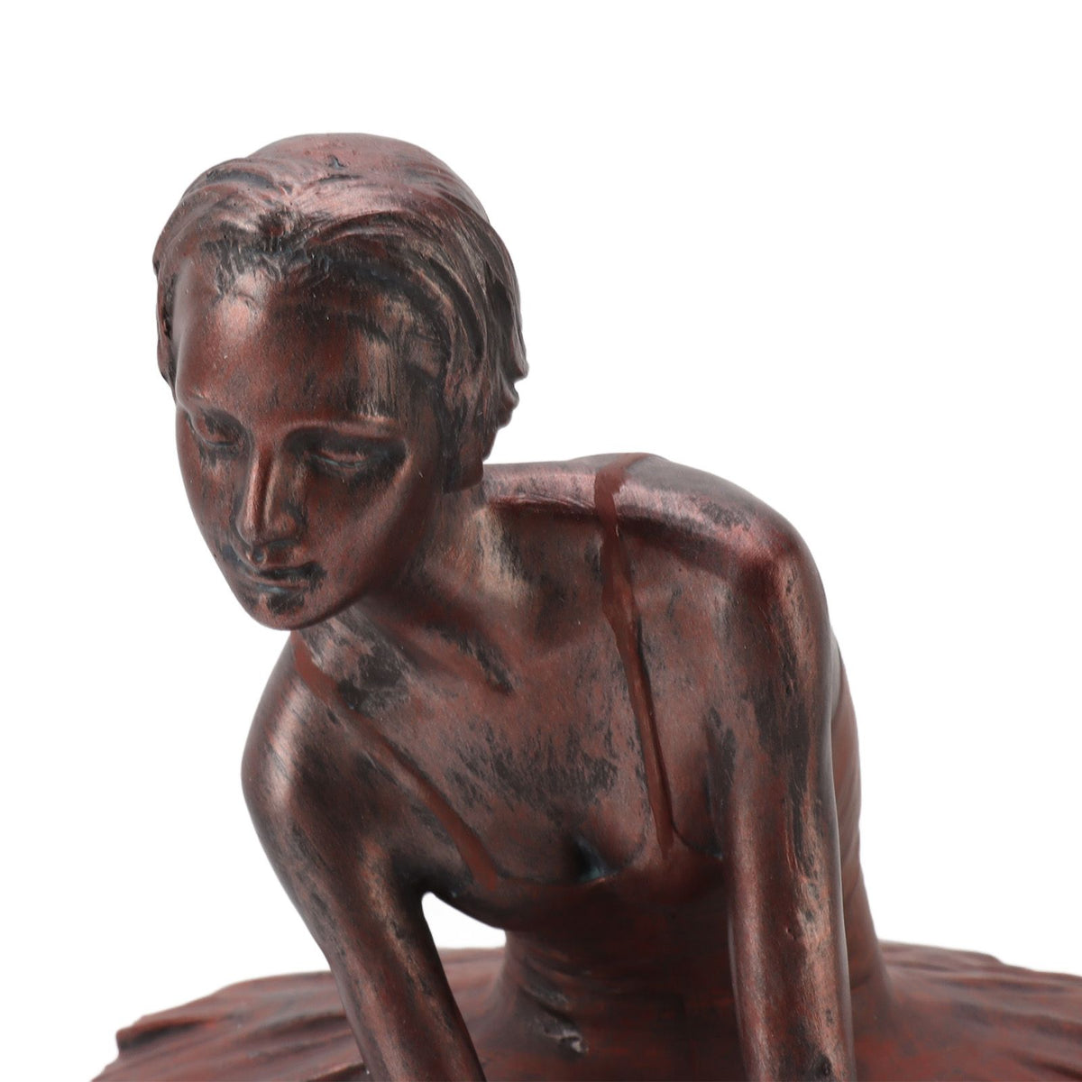 Ballet Dancer Statue Exquisite Resin Ballet Dancer Figurines for Desk Bookshelf Dinning Table Decoration