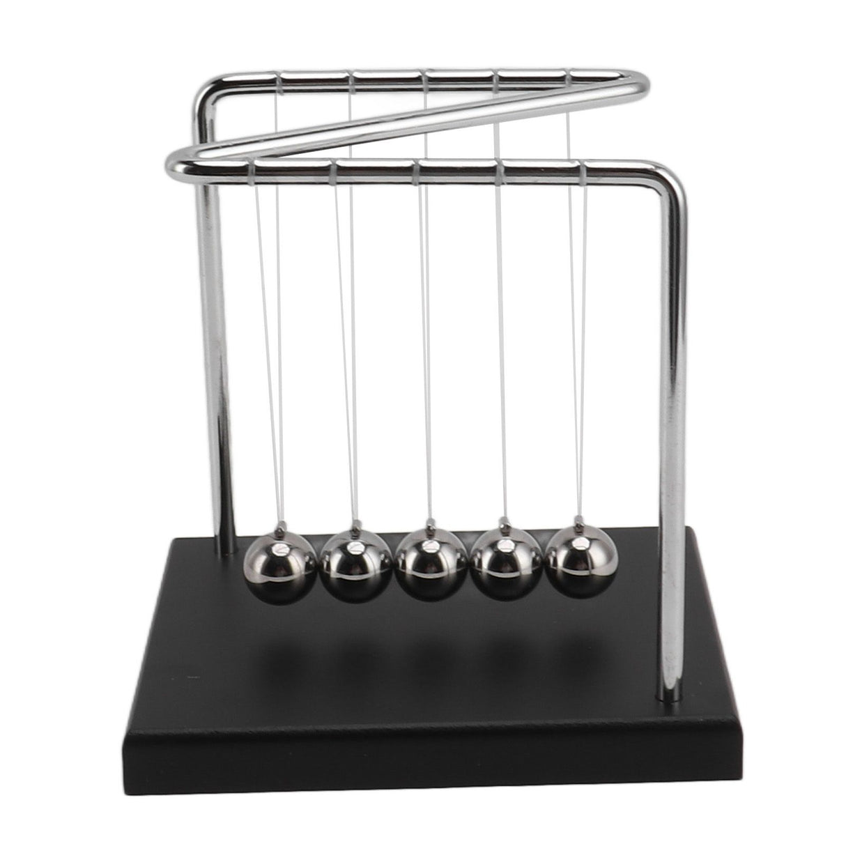 Balance Steel Swing Balls Z Shape N Shape Wooden Base Pendulum Ball for Home Decoration Fun Science Accessories