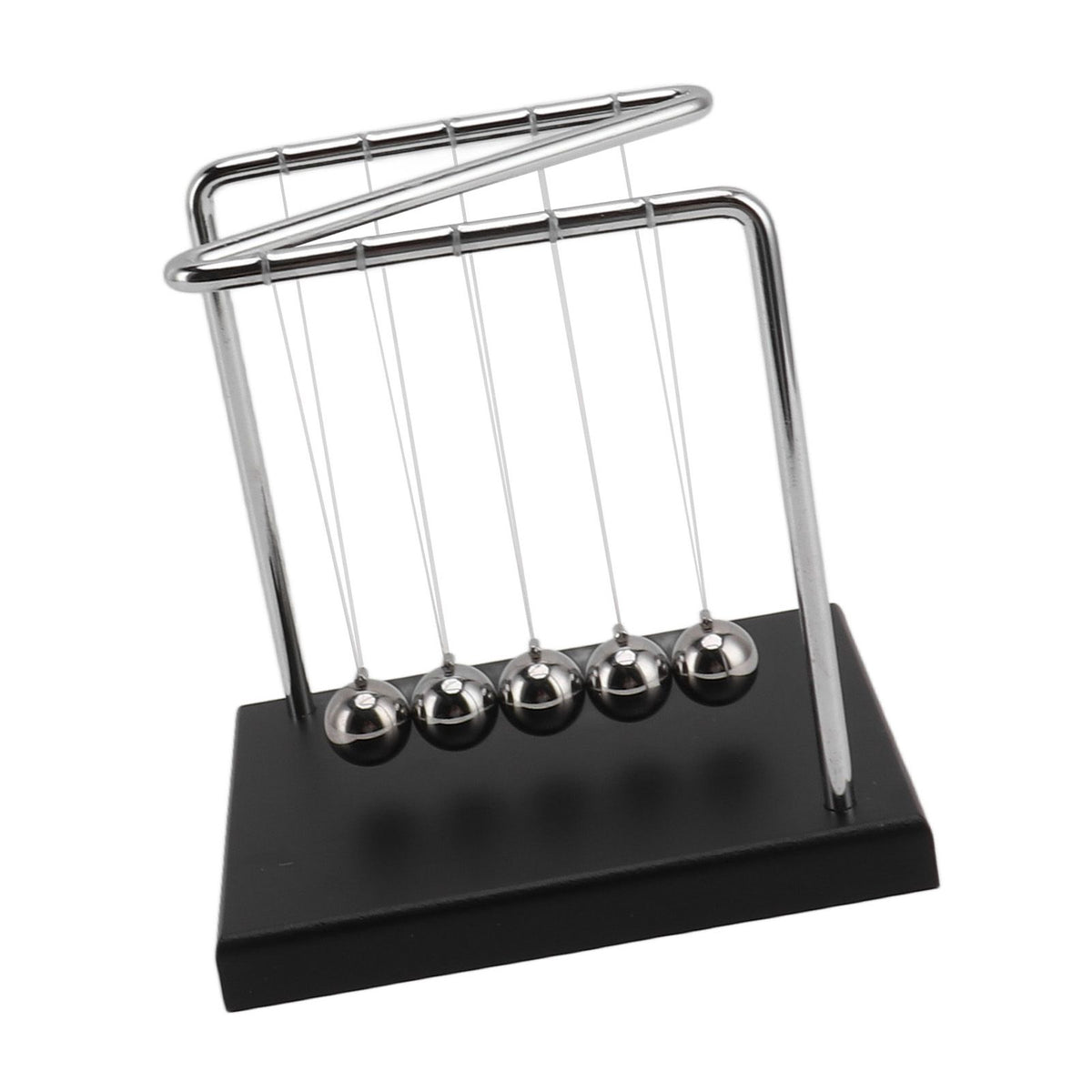 Balance Steel Swing Balls Z Shape N Shape Wooden Base Pendulum Ball for Home Decoration Fun Science Accessories