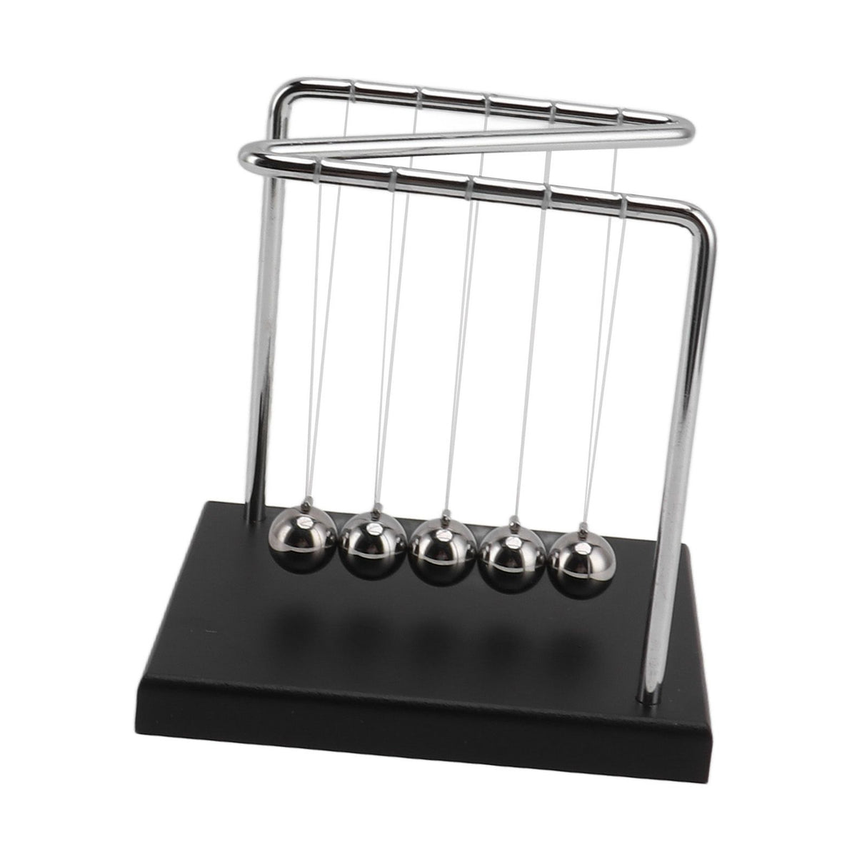 Balance Steel Swing Balls Z Shape N Shape Wooden Base Pendulum Ball for Home Decoration Fun Science Accessories