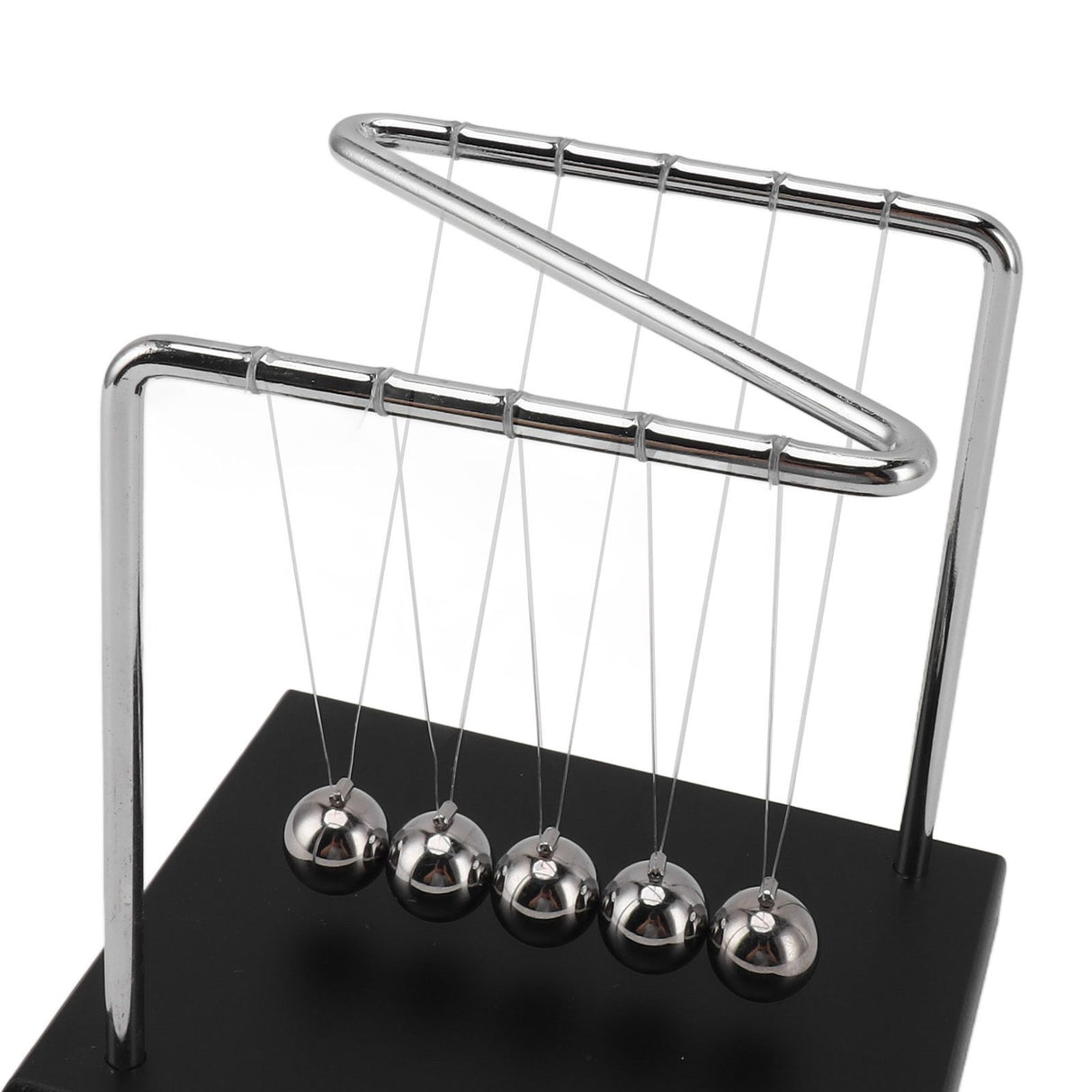 Balance Steel Swing Balls Z Shape N Shape Wooden Base Pendulum Ball for Home Decoration Fun Science Accessories