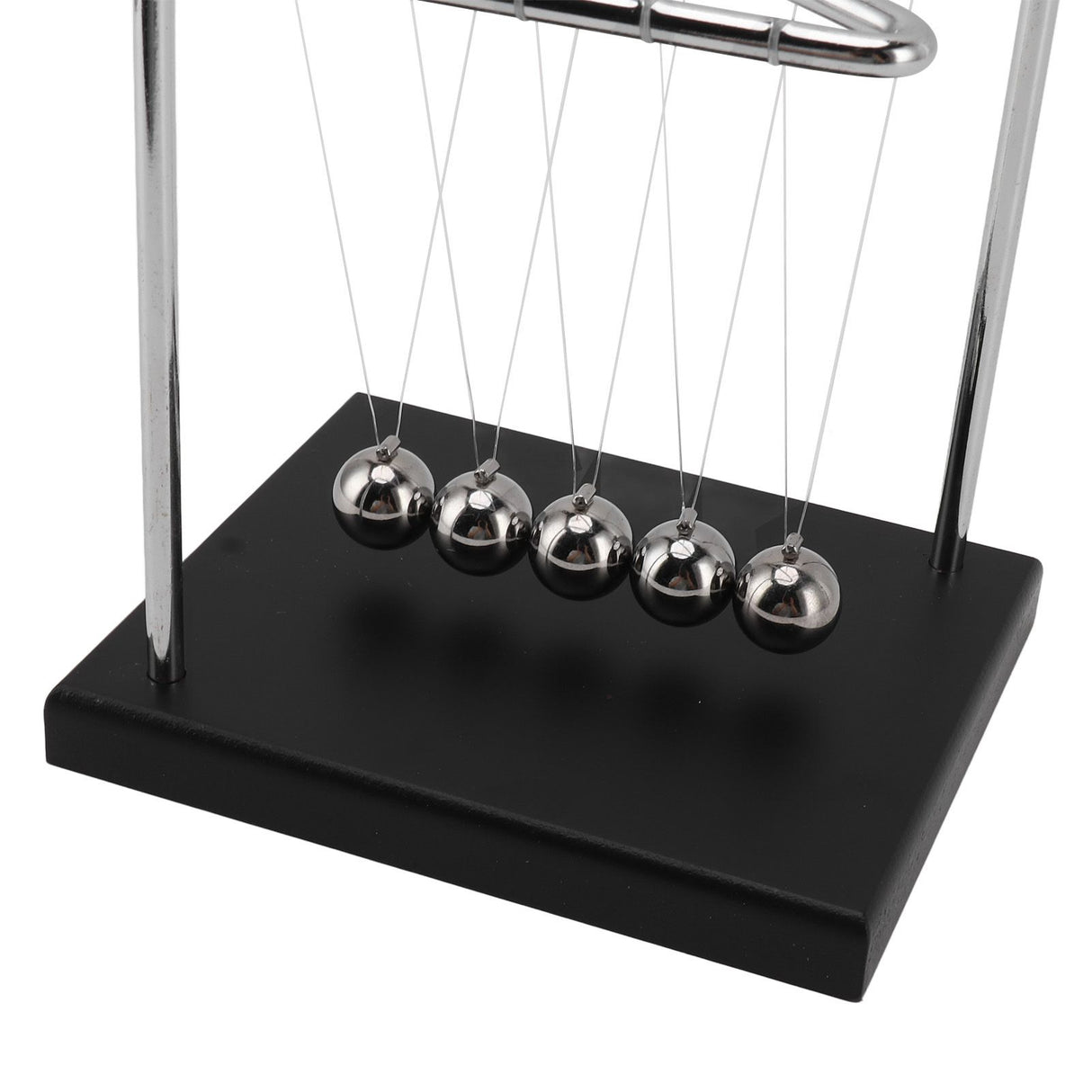 Balance Steel Swing Balls Z Shape N Shape Wooden Base Pendulum Ball for Home Decoration Fun Science Accessories