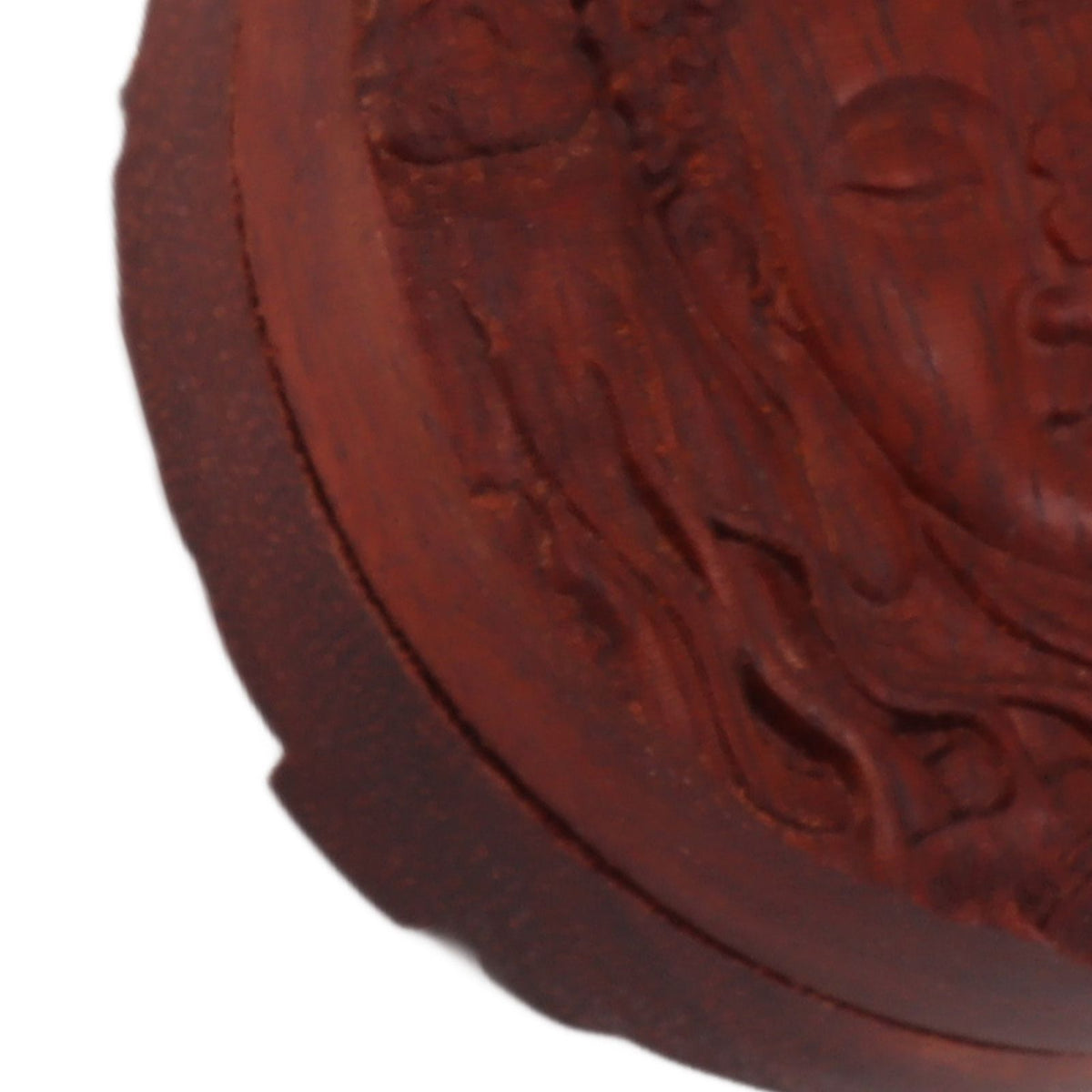 Magnetic Push Slider Stress Relief Handmade Rosewood Crafted Rotating Fidget Toys for ADHD Buddha