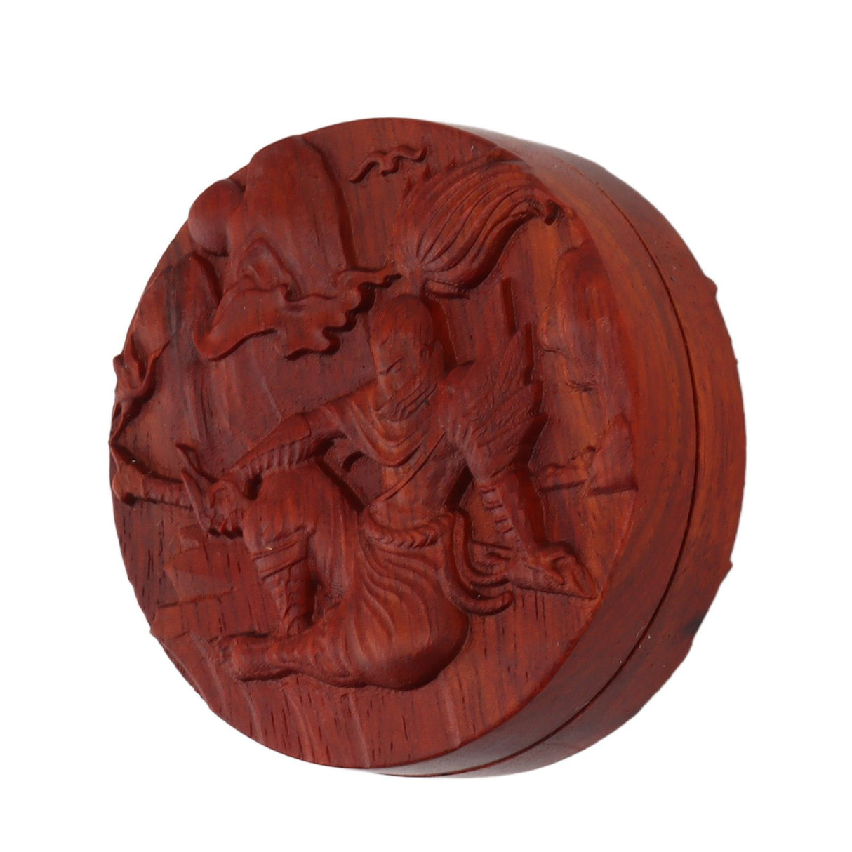 Magnetic Push Slider Stress Relief Handmade Rosewood Crafted Rotating Fidget Toys for ADHD juvenile