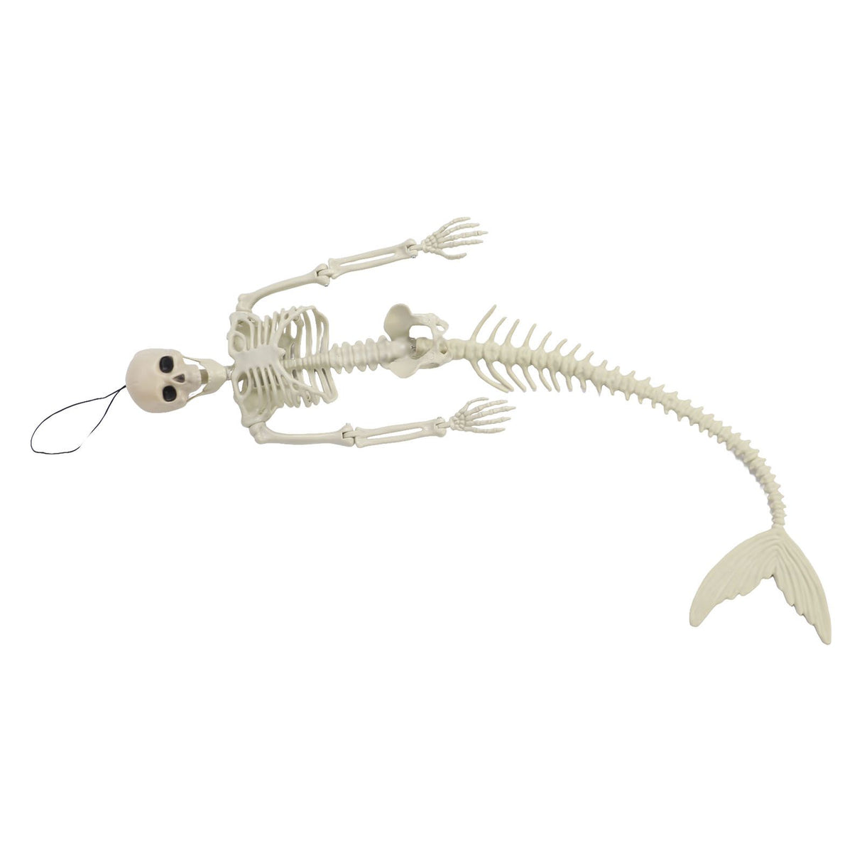 Halloween Skeleton Decoration Realistic Scary Skeleton Figurine Ornament for Haunted House Party Outdoor