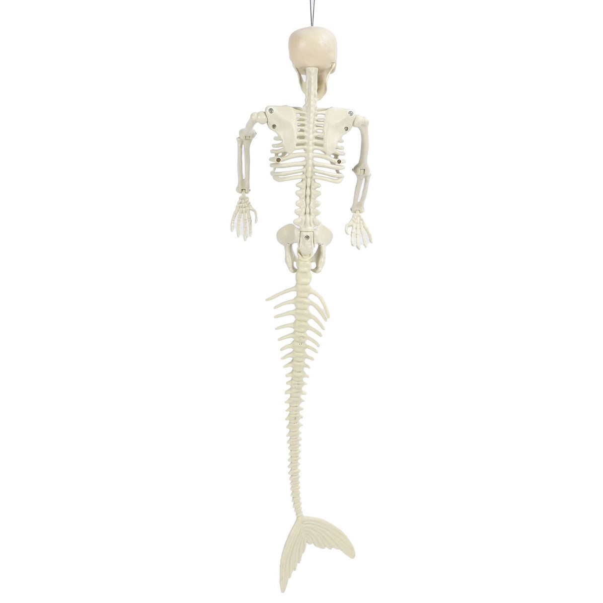 Halloween Skeleton Decoration Realistic Scary Skeleton Figurine Ornament for Haunted House Party Outdoor
