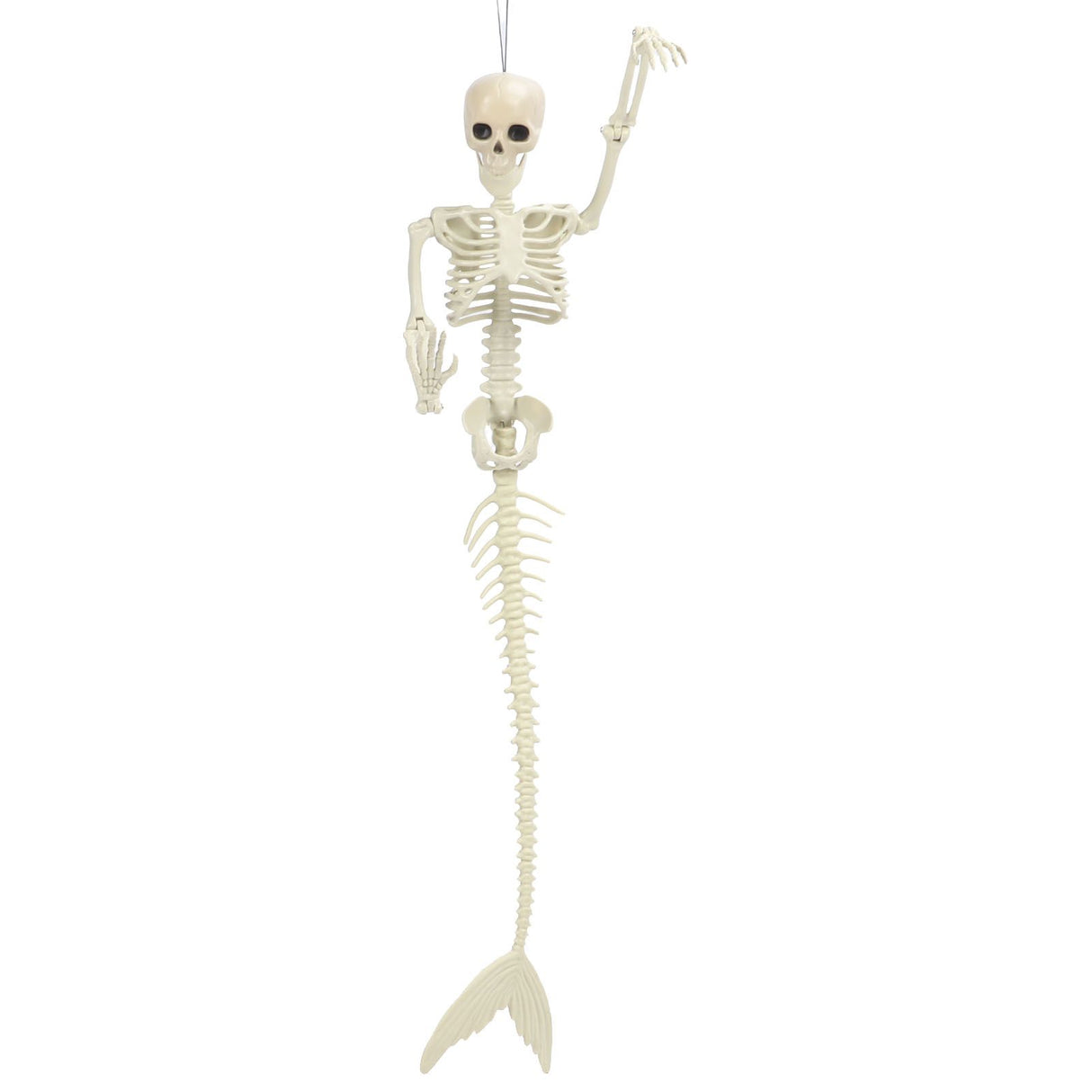 Halloween Skeleton Decoration Realistic Scary Skeleton Figurine Ornament for Haunted House Party Outdoor