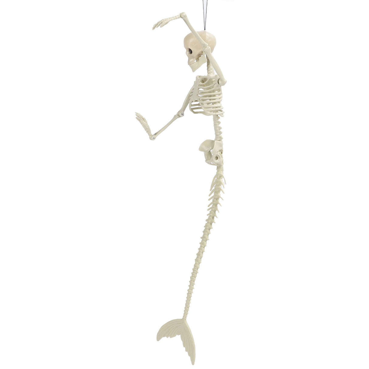 Halloween Skeleton Decoration Realistic Scary Skeleton Figurine Ornament for Haunted House Party Outdoor