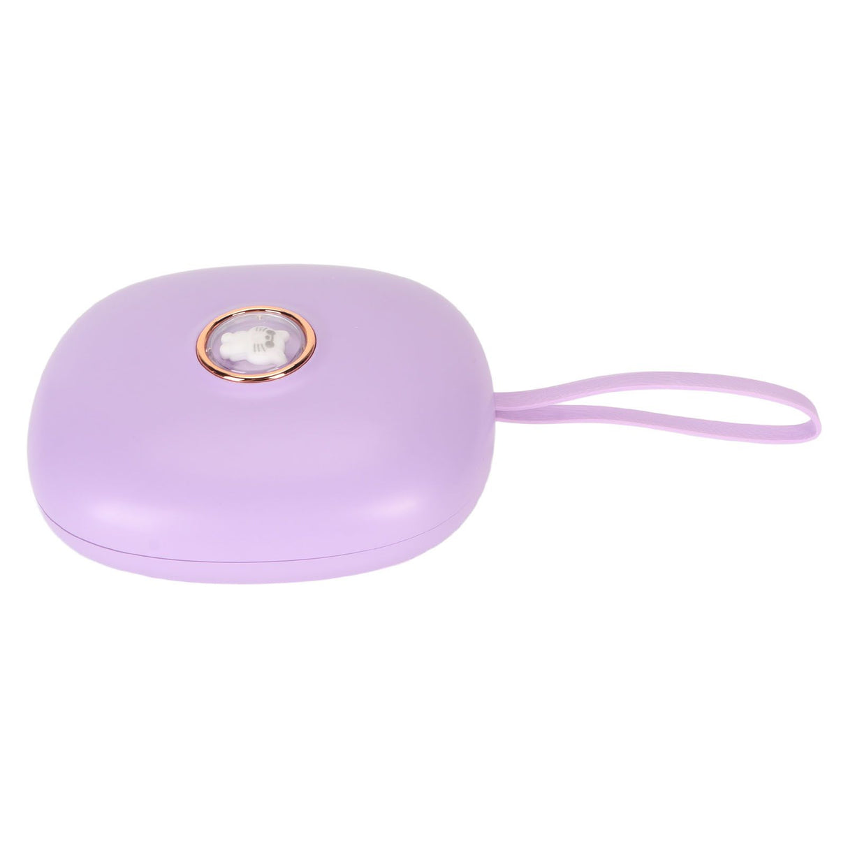 Vibrating Digital Alarm Clock Portable LED Electronic Digital Alarm Clock for Heavy Sleepers Students Children Lilac Purple