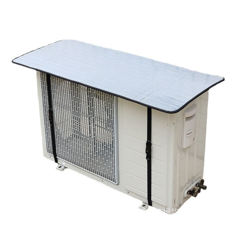 Air Conditioner Outdoor Unit Top Cover Dust Prevention Rainproof Windproof Outdoor AC Cover for 85x40cm/33.5x15.7in