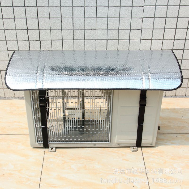 Air Conditioner Outdoor Unit Top Cover Dust Prevention Rainproof Windproof Outdoor AC Cover for 85x40cm/33.5x15.7in