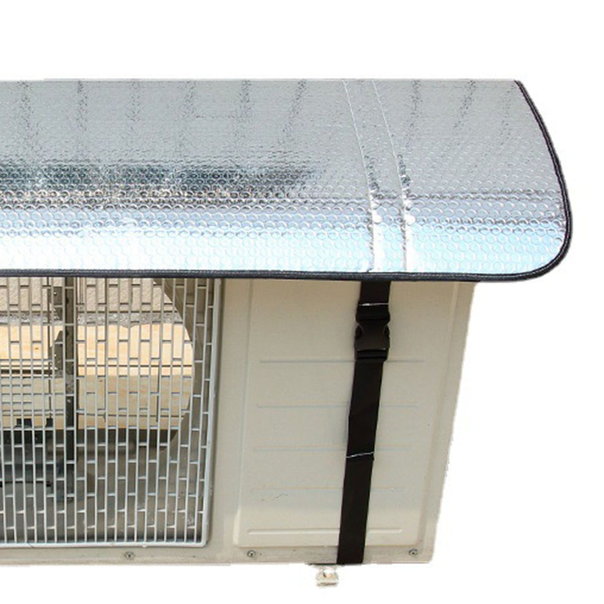 Air Conditioner Outdoor Unit Top Cover Dust Prevention Rainproof Windproof Outdoor AC Cover for 85x40cm/33.5x15.7in
