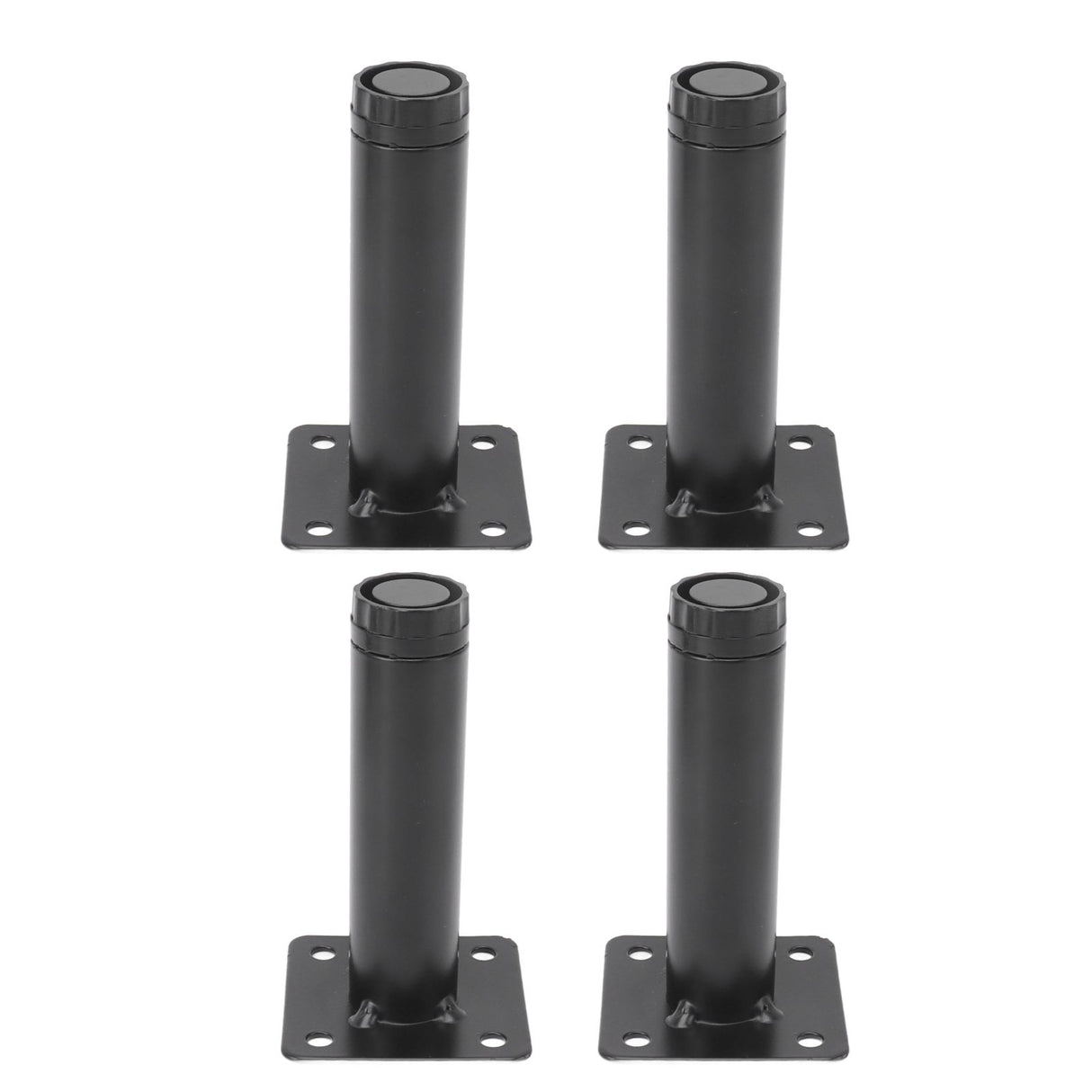Furniture Legs Adjustable Iron Cabinet Legs Metal Round Sofa Support Foot Adjustable Feet for Kitchen Table