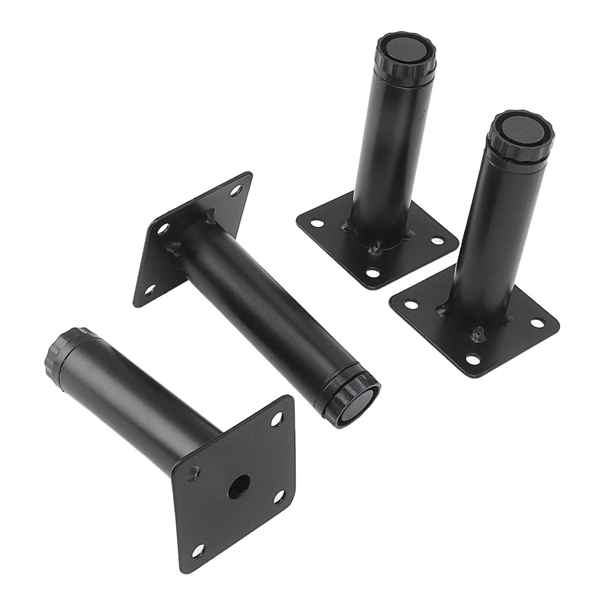 Furniture Legs Adjustable Iron Cabinet Legs Metal Round Sofa Support Foot Adjustable Feet for Kitchen Table