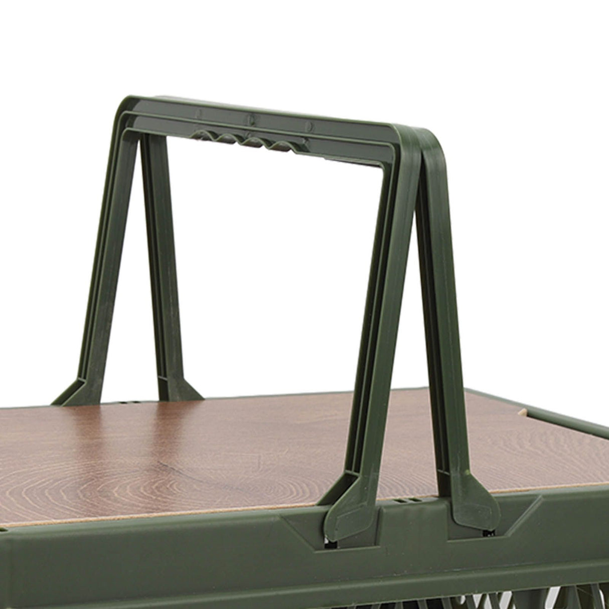 Camping Picnic Basket Foldable Large Capacity Multifunction Handheld Camping Storage Basket Camping Storage Box Green M