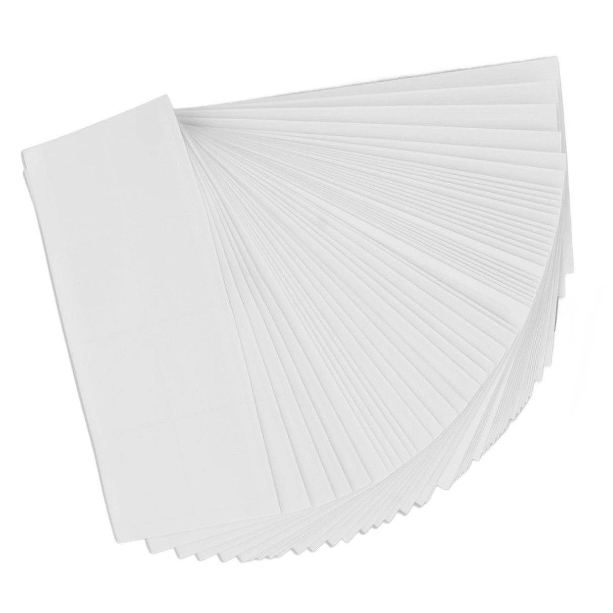 360Pcs Necklace Chain Adhesive Pouch Jewelry Display Bag Transparent PVC for Home Showcase