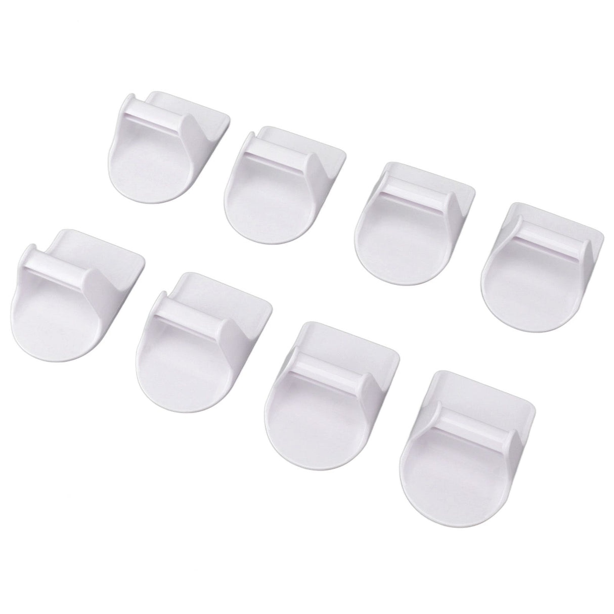 8 PCS Spray Bottle Holder ABS Save Space Strong Adhesive Spray Bottle Hanger for Home Cabinets