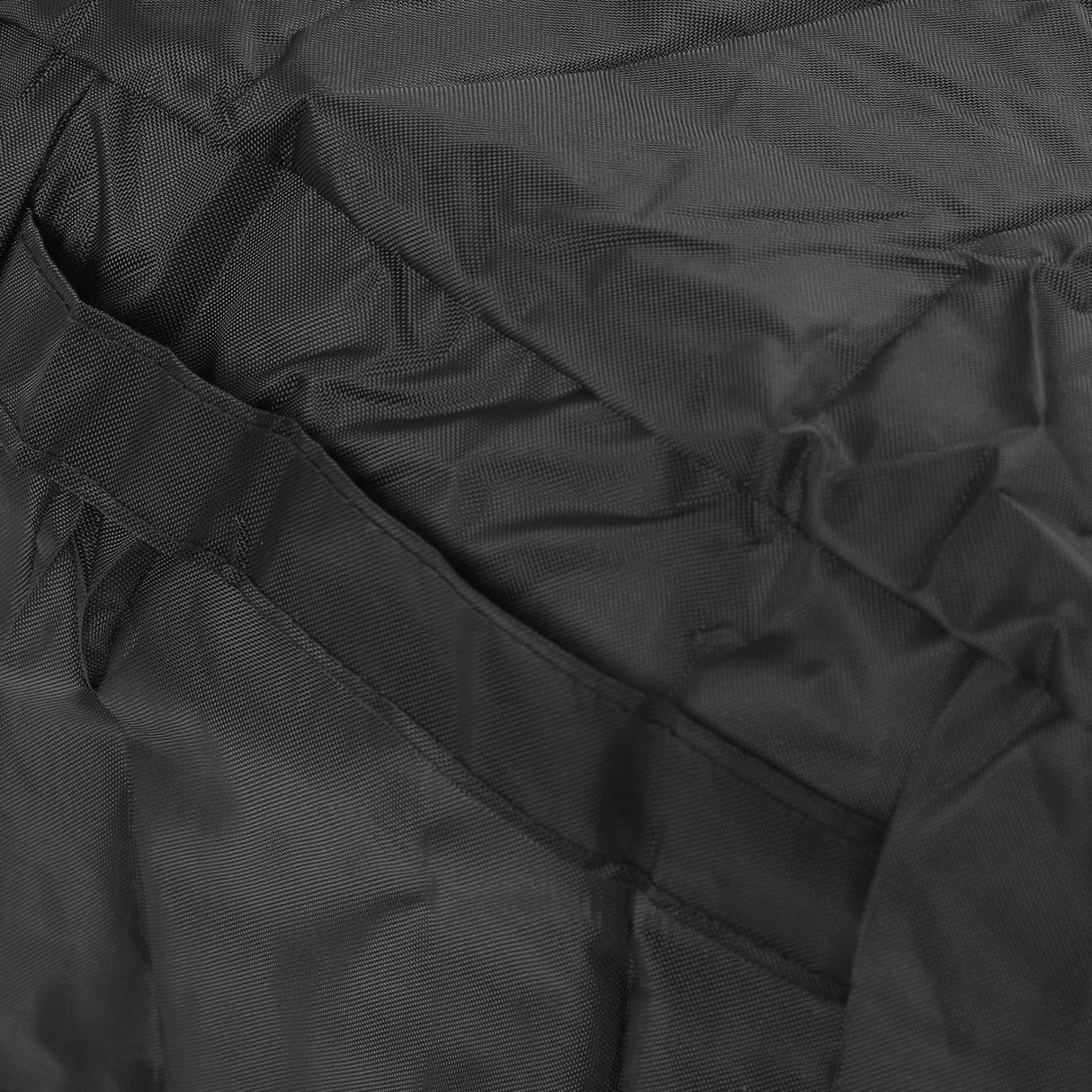 BBQ Grill Cover Waterproof Oxford Cloth Outdoor Rainproof Dustproof Sunproof Built in Grill Top Cover Grill Cover Black