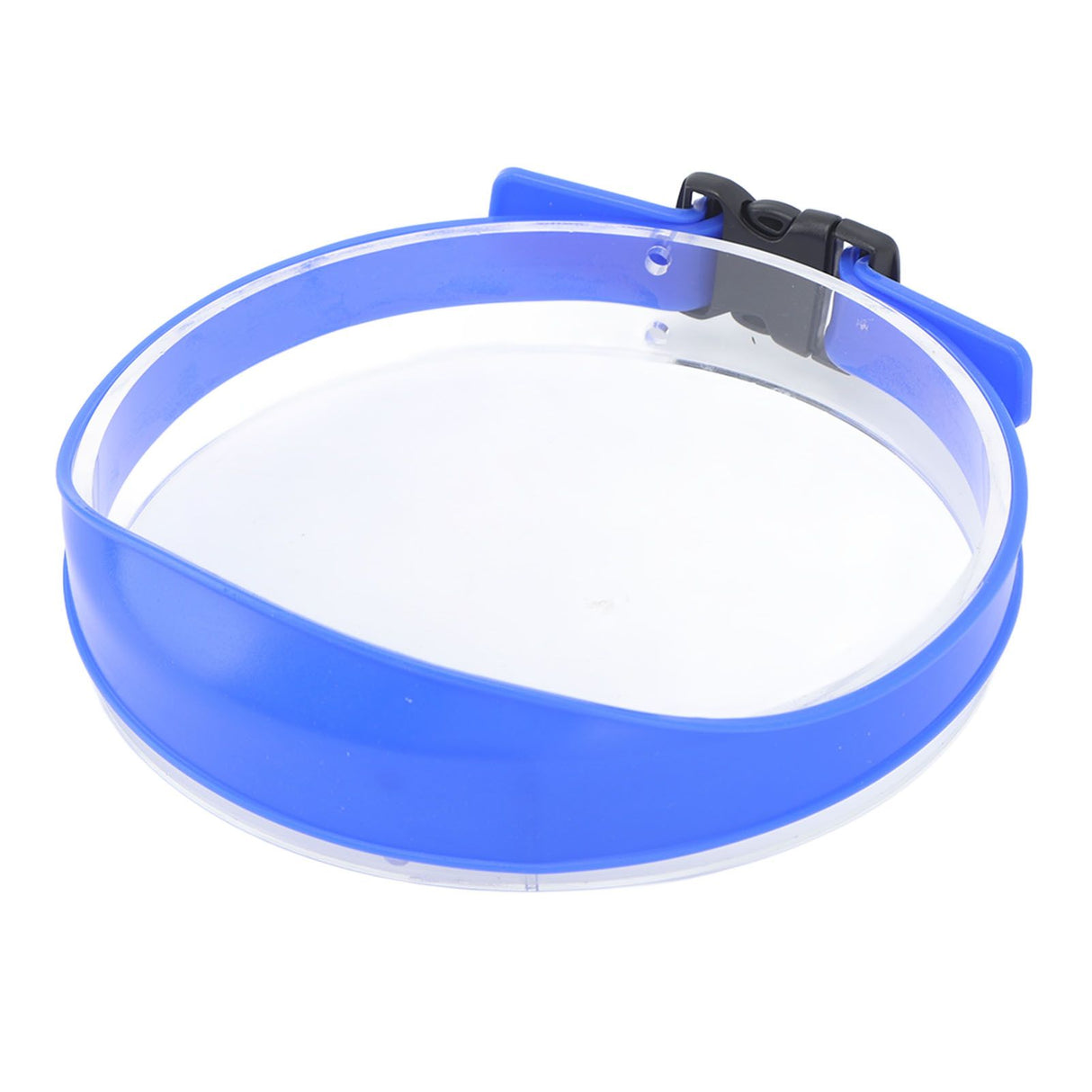 DIY Hair Trimming Template Haircut Band Breathable Curved Degion Silicone Home Hair Trimming Guide for Boys Men Blue
