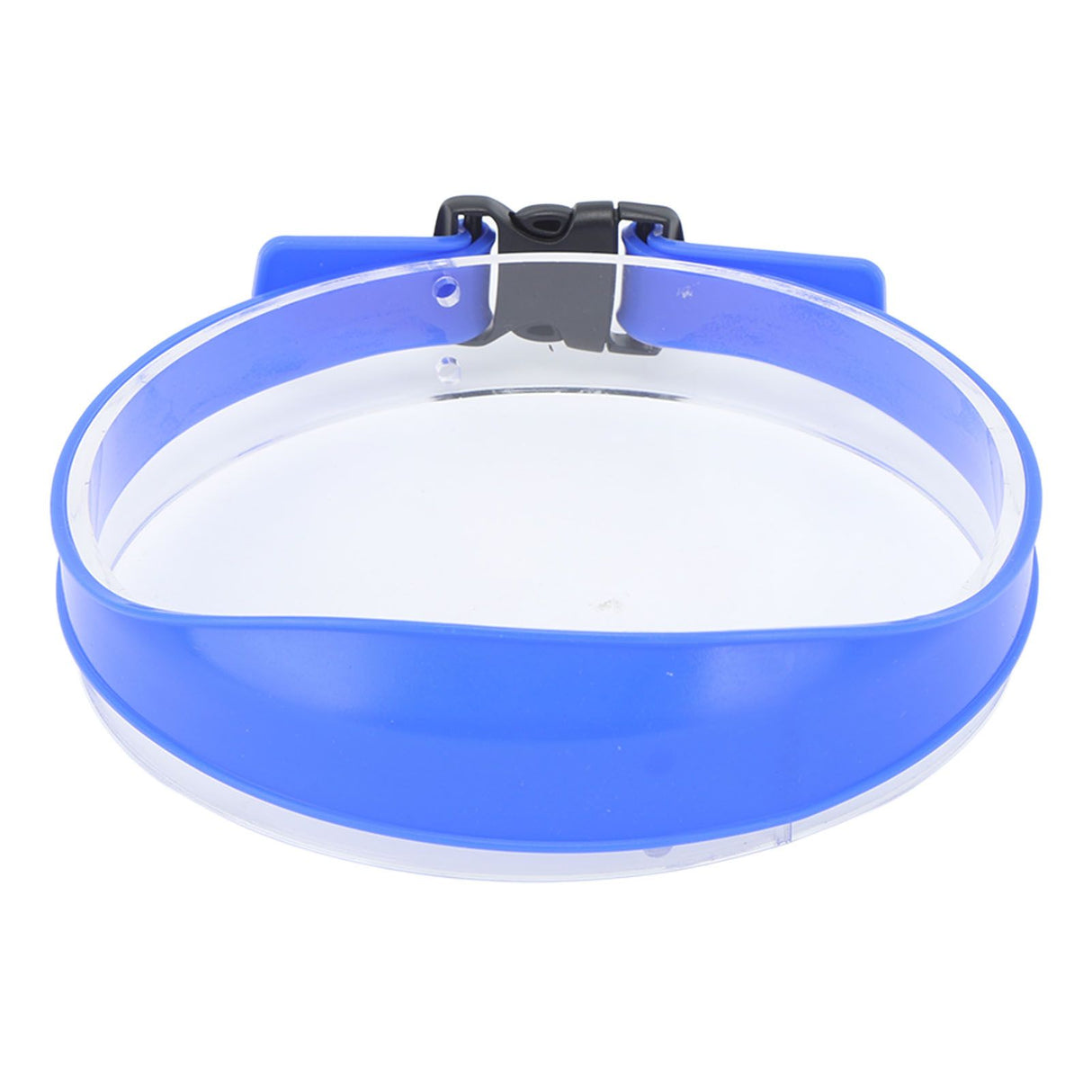 DIY Hair Trimming Template Haircut Band Breathable Curved Degion Silicone Home Hair Trimming Guide for Boys Men Blue