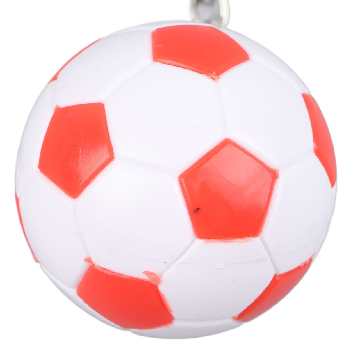14pcs PVC Soccer Keychains Key Ring Football Keychains Waterproof Football Keyrings Sport Ball Key Chain Pull On Closure