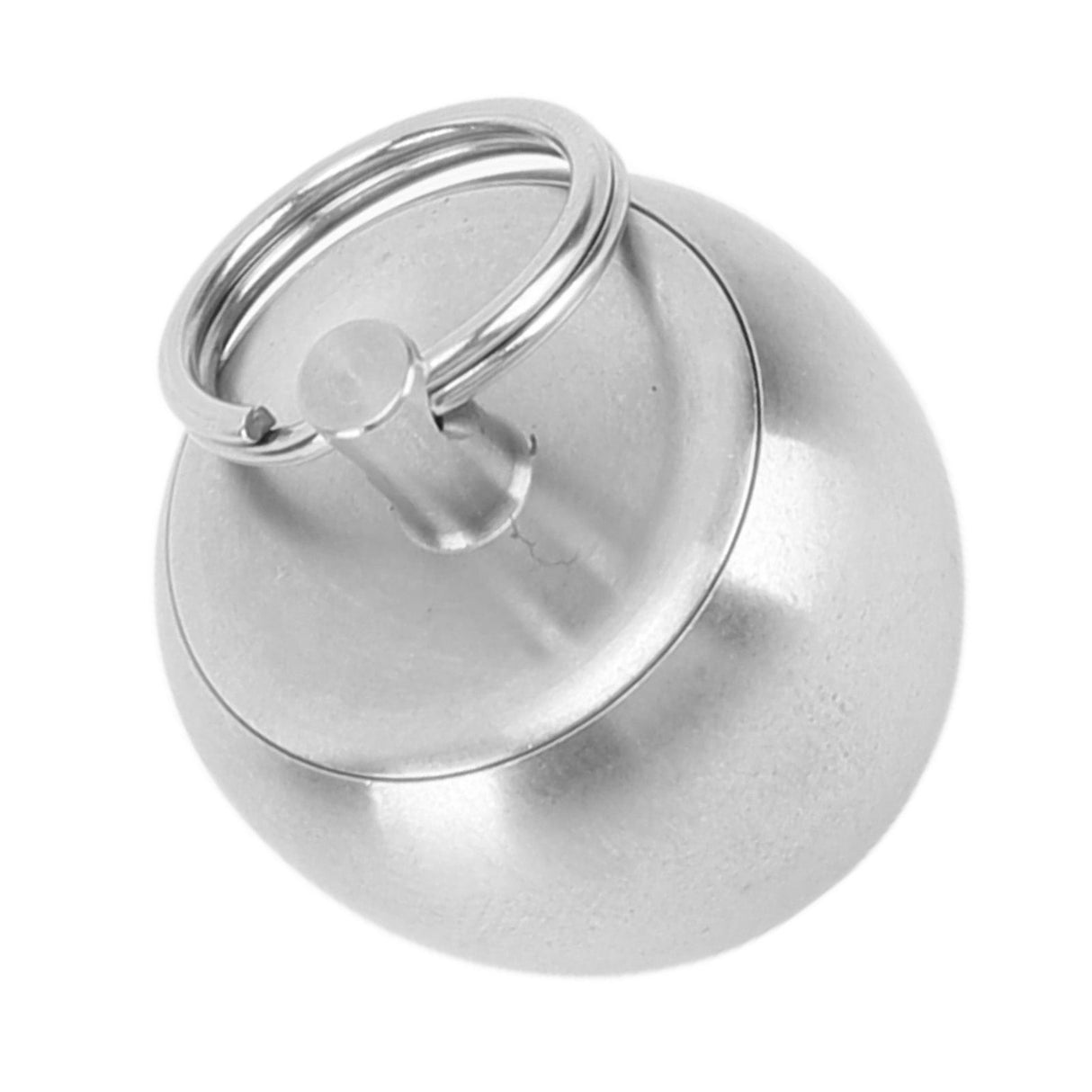 Portable Medicine Bottle Stainless Steel Mini Capsules Box Daily Medicine Container Case with Bead Chain for Outdoor Camping Travel