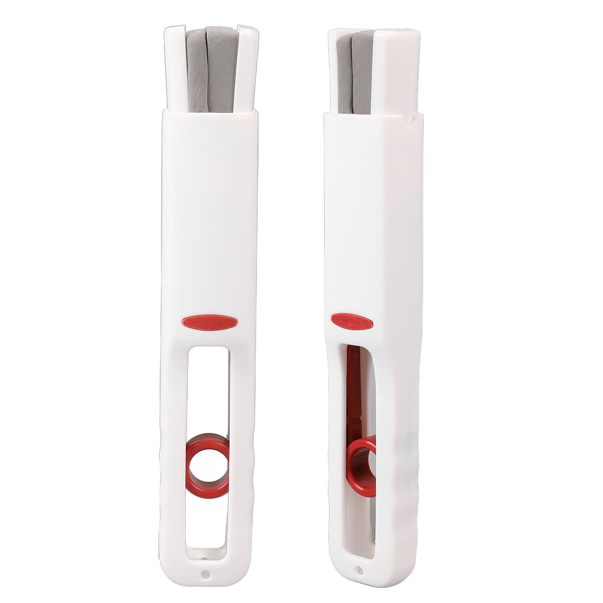 Portable Self Squeeze Mini Mop Wet and Dry Use Lazy Strong Absorbent Mop for Bathroom Kitchens One Pole (3 Mop Heads)
